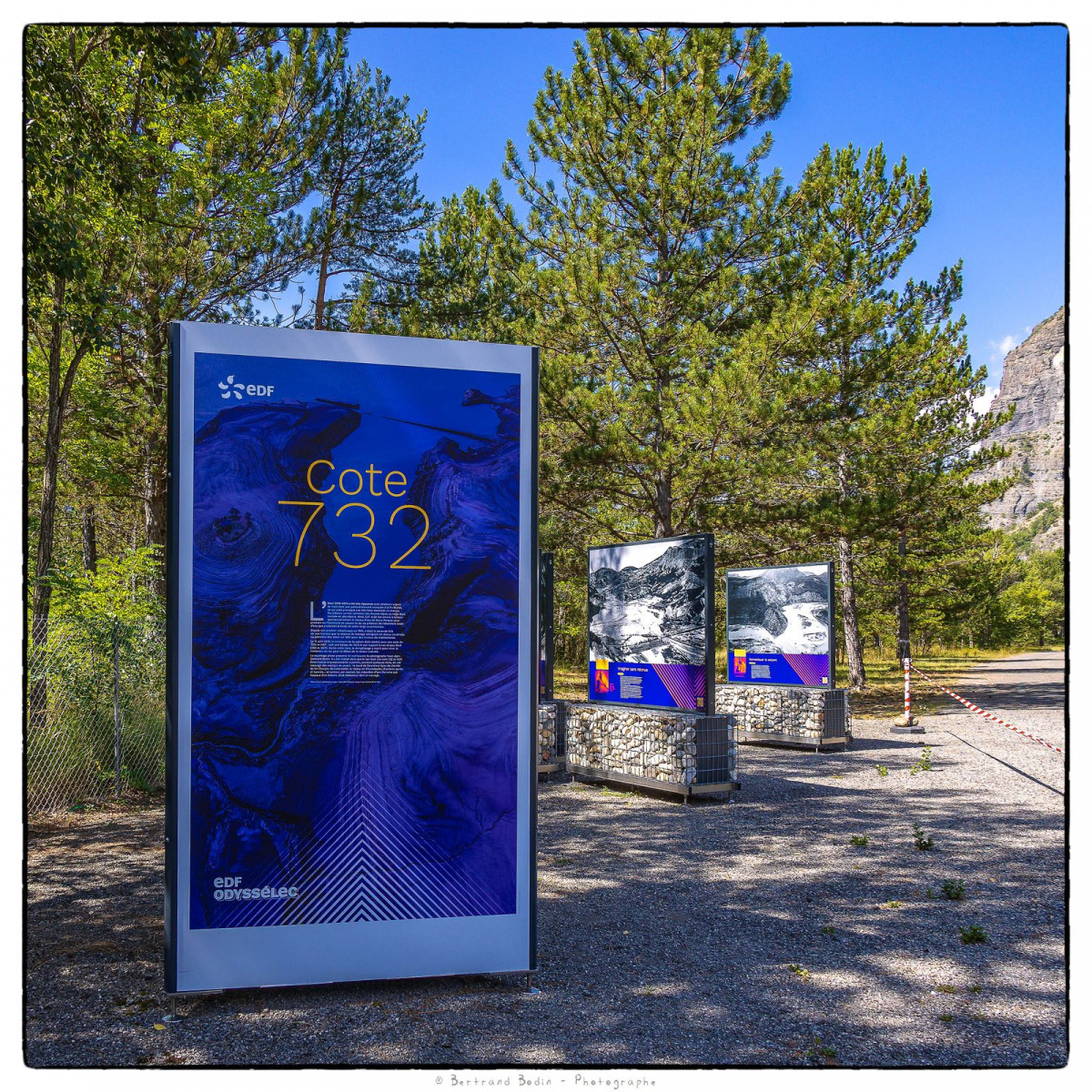 Cote 732, exposition photographique de Bertrand Bodin