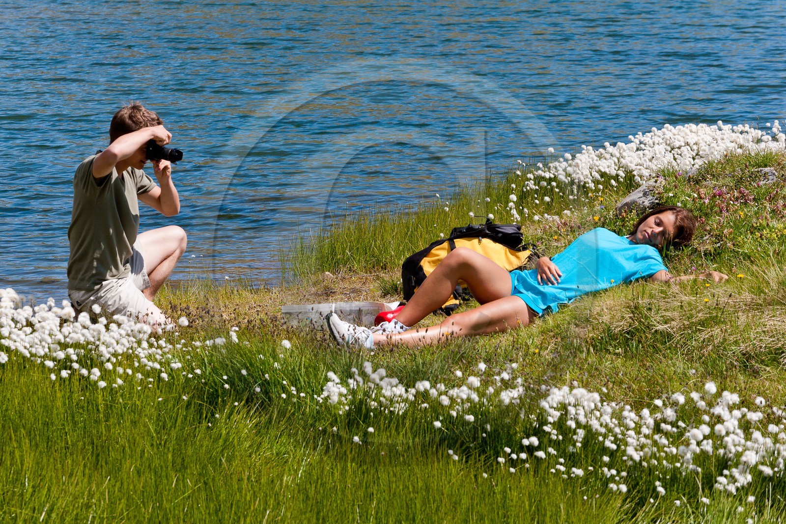 Orcières 1850, randonnée famille