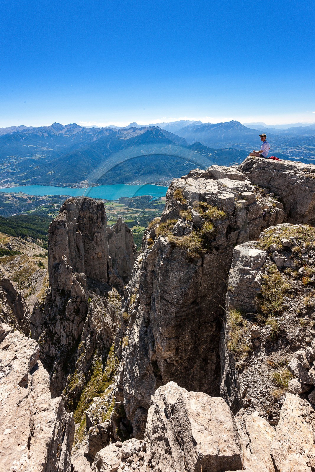 Pays de Serre-Ponçon, Réallon, randonnée dans les Aiguilles de Chabrières