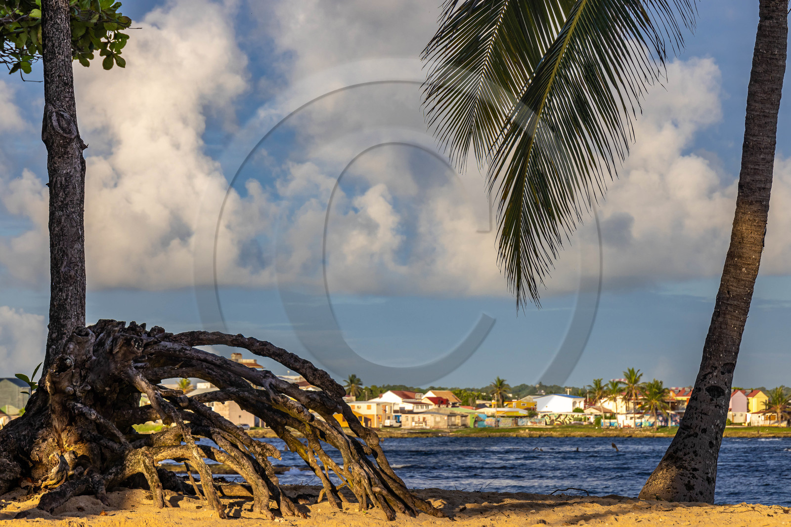 Guadeloupe, Le Moule, plage de L'Autre Bord