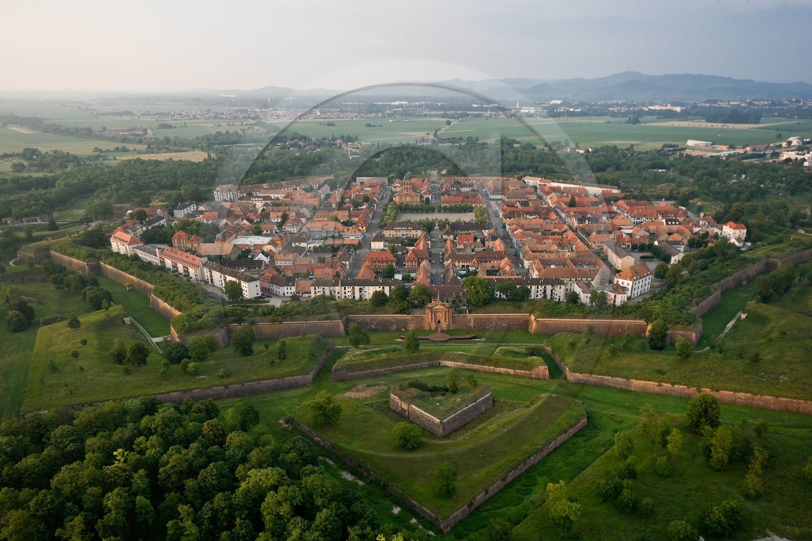 Neuf-Brisach, Fortifications Vauban inscrites au patrimoine mond