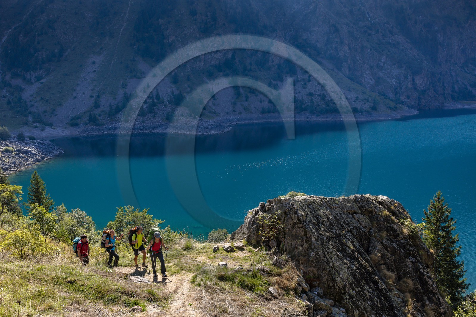 Randonnée pédestre sur le GR54