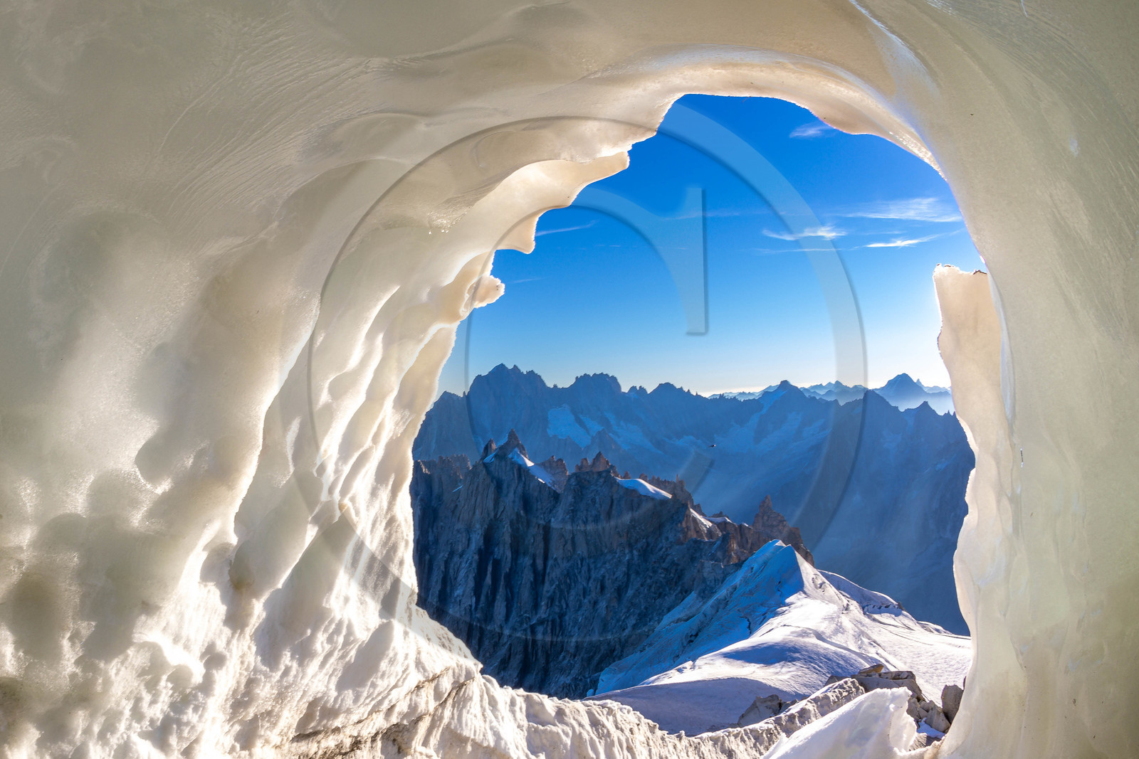 Aiguille du Midi 3842 mètres d’altitude