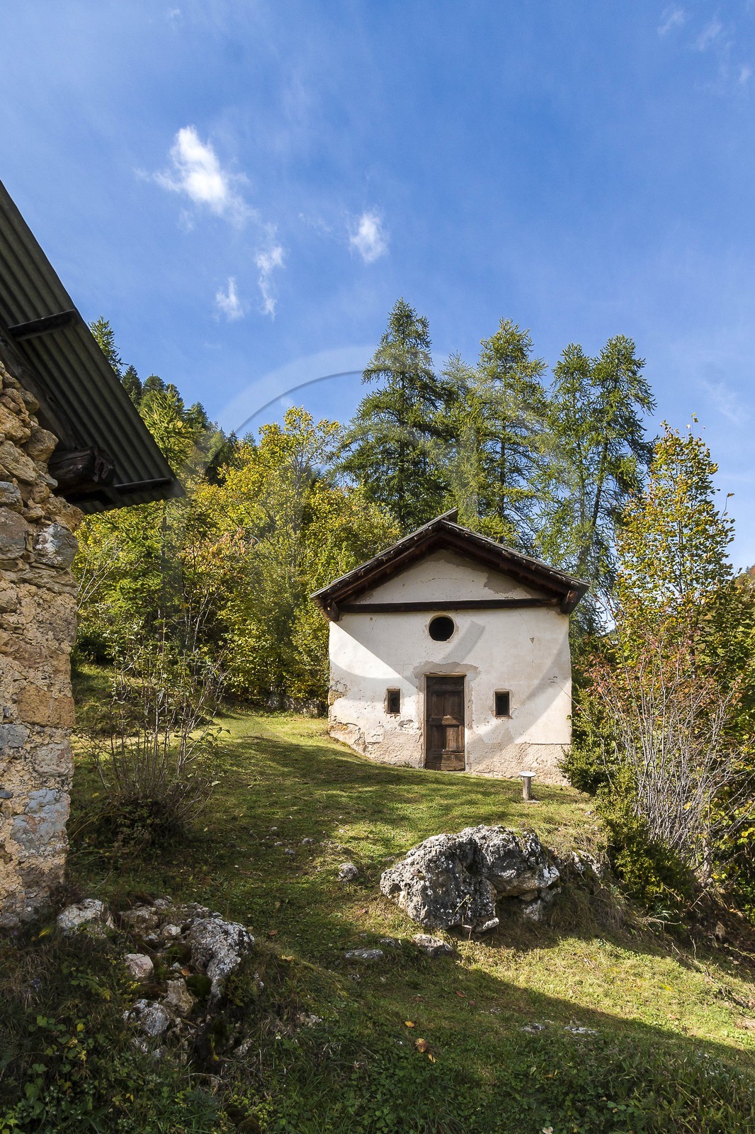 Vallée de la Tinée, Roubion, Chapelle Saint-Sébastien