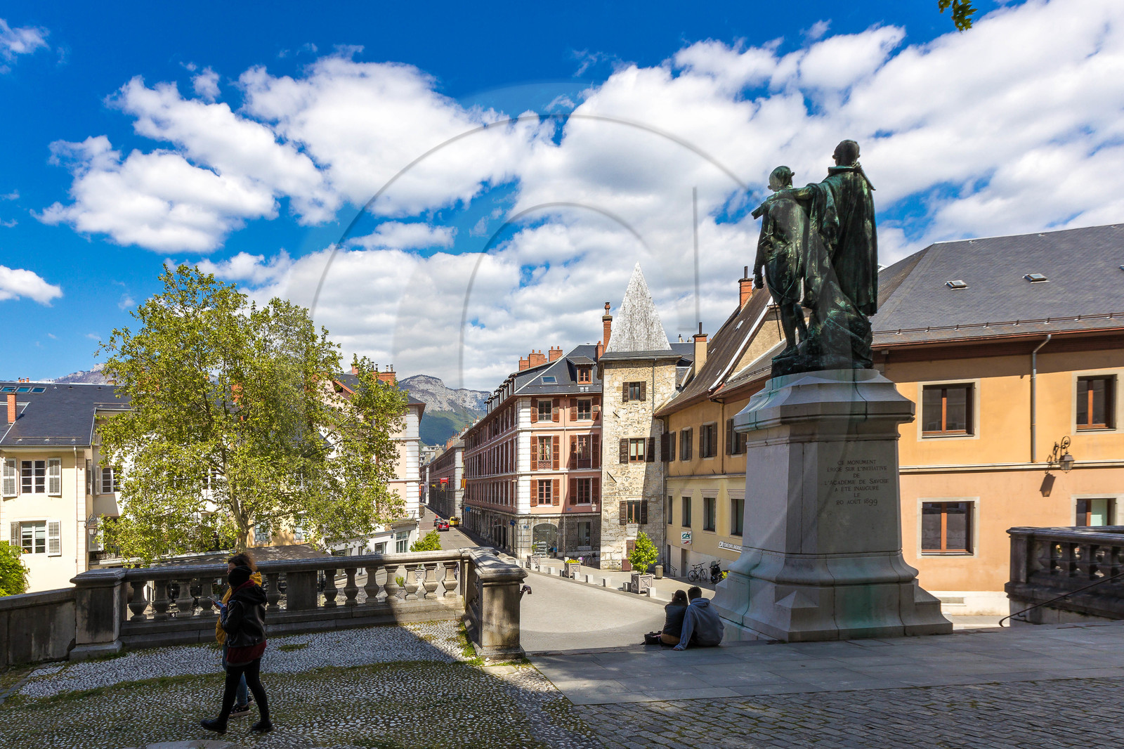 Chambéry, place du Château