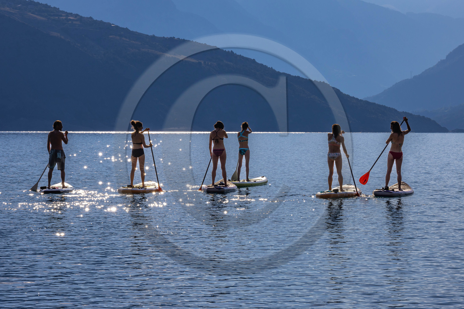 Yoga sur paddle, Serre-Ponçon Aloha
