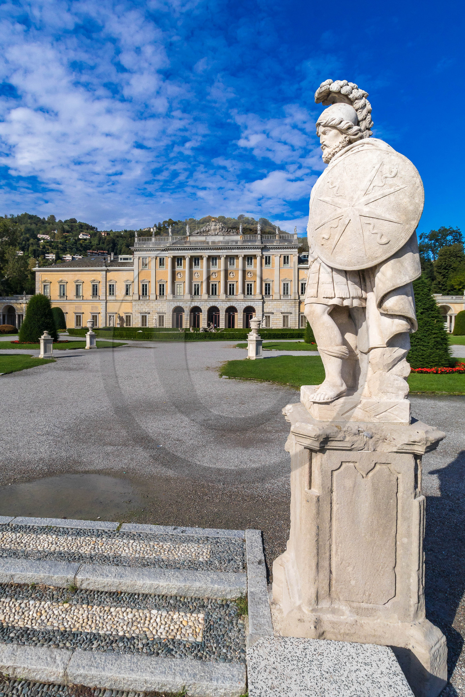 Côme, villa Olmo