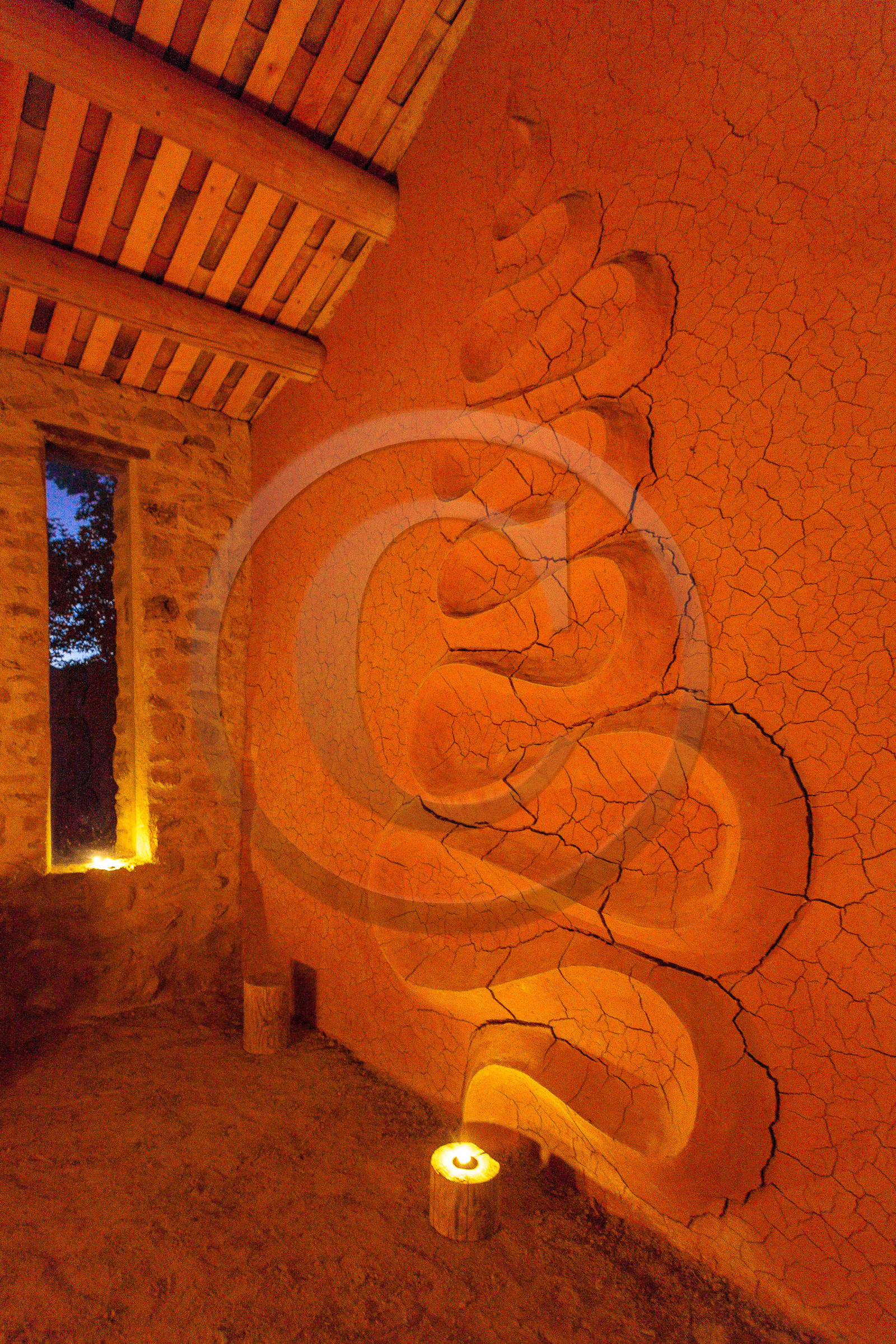 Refuge d'Art Vieil Esclangon d'Andy Goldsworthy
