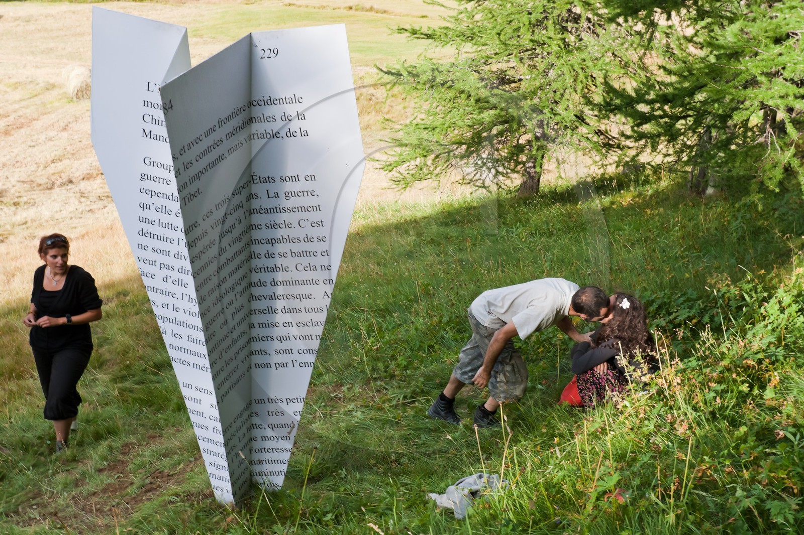Sentiers Art et Nature Queyras et Val Varaita, Luciano di Rosa