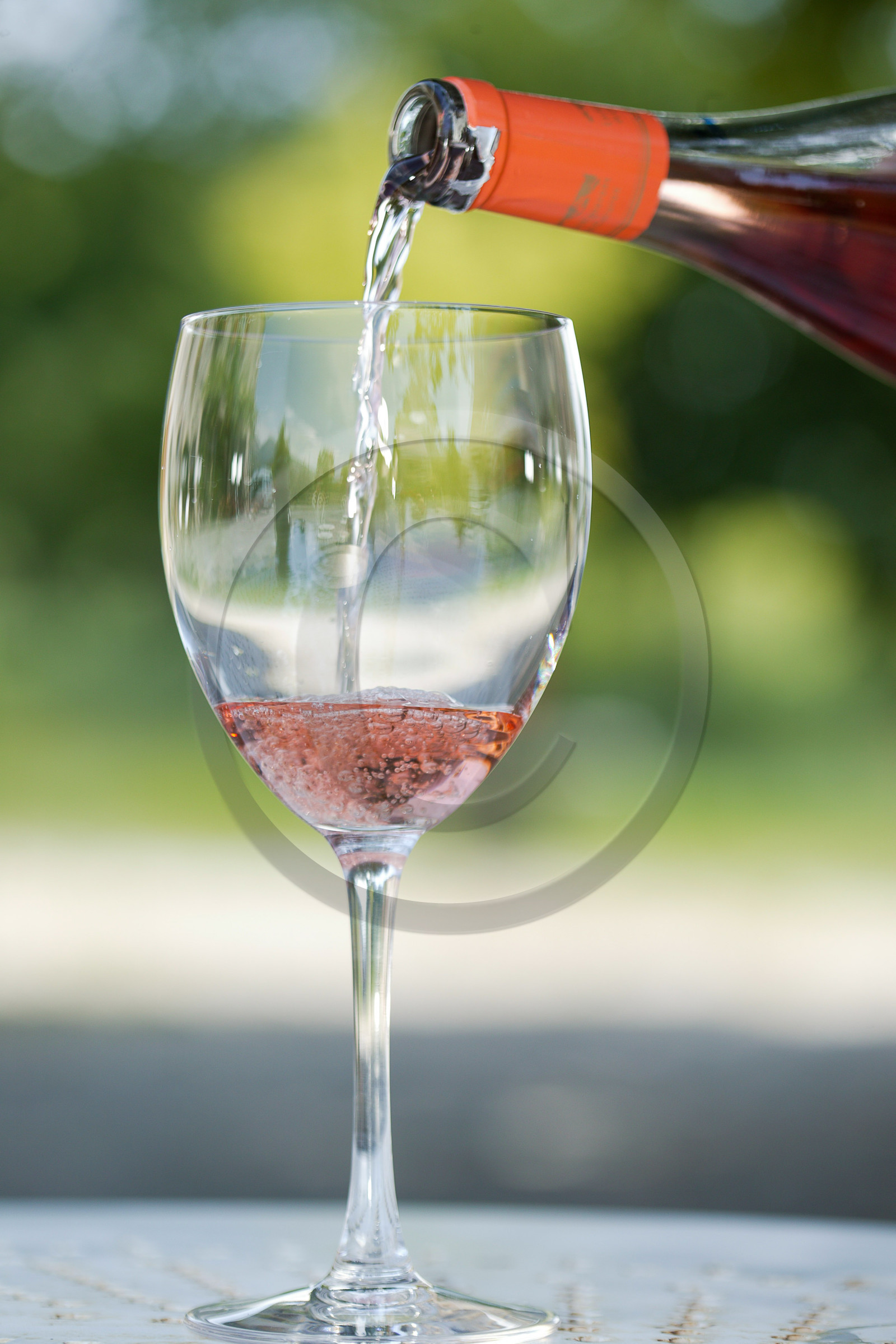 Auberge du Moulin, vin rosé