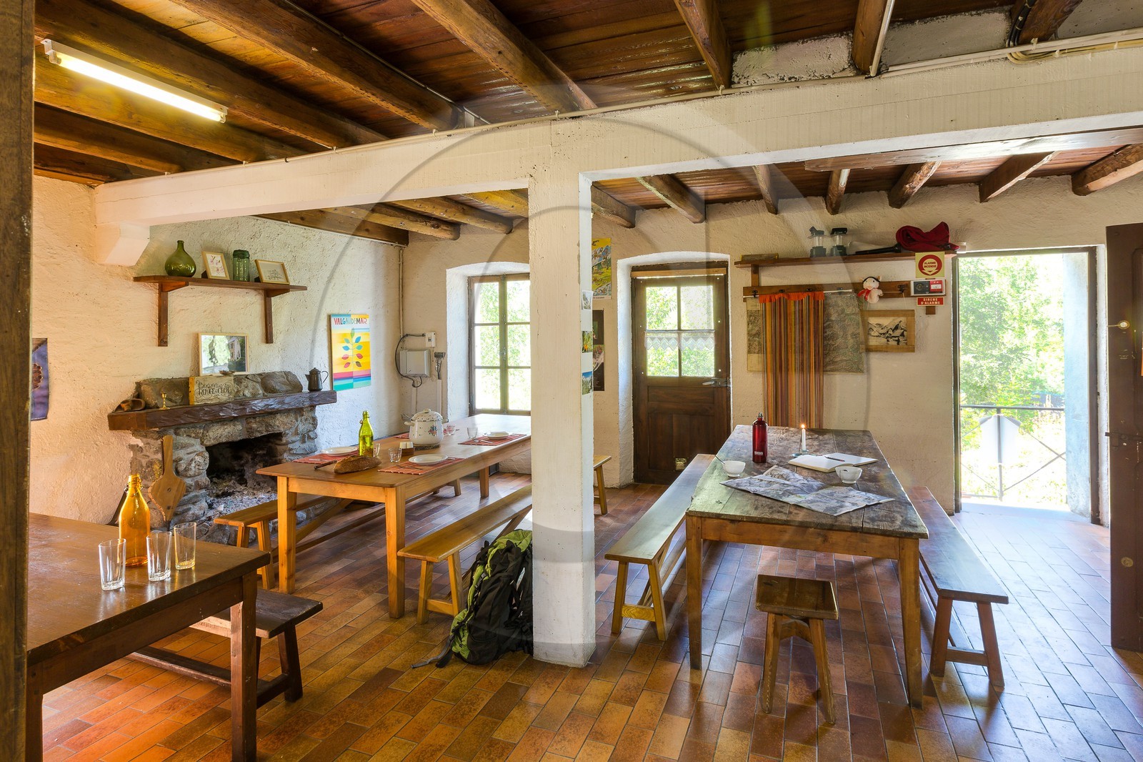 Vallée du Valgaudemar, Refuge du Clot ( Xavier Blanc ),  altitude 1397m