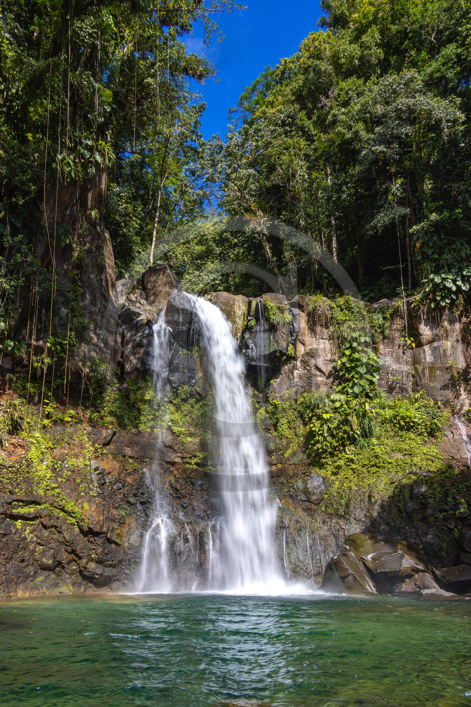 Chute du Carbet, Parc national de la Guadeloupe