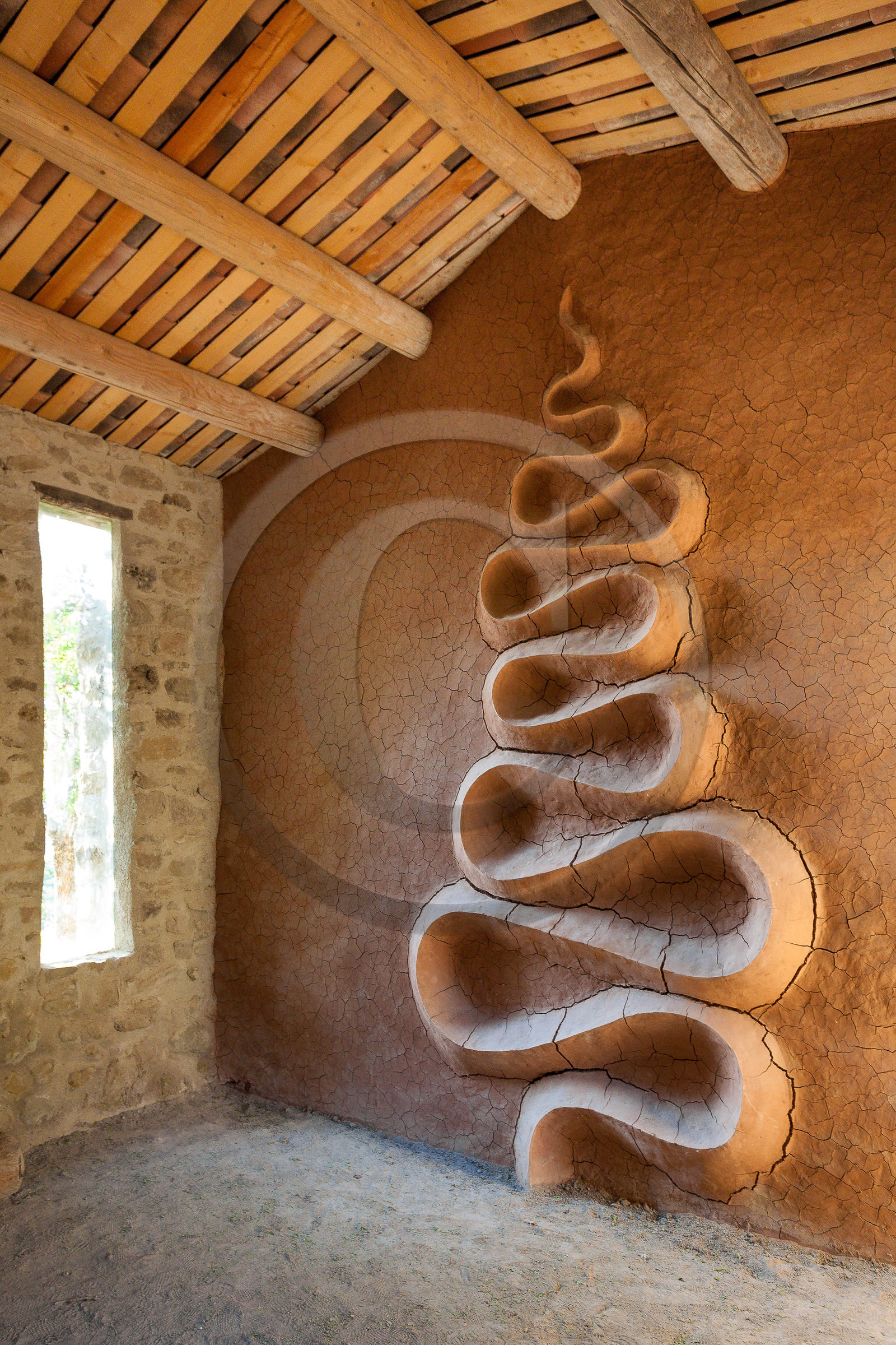 Refuge d'Art Vieil Esclangon d'Andy Goldsworthy