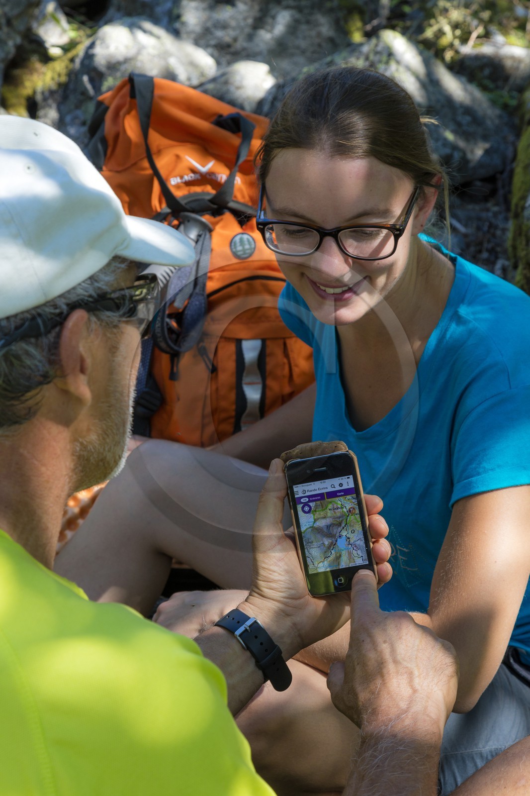 Randonnée pédestre sur le GR54