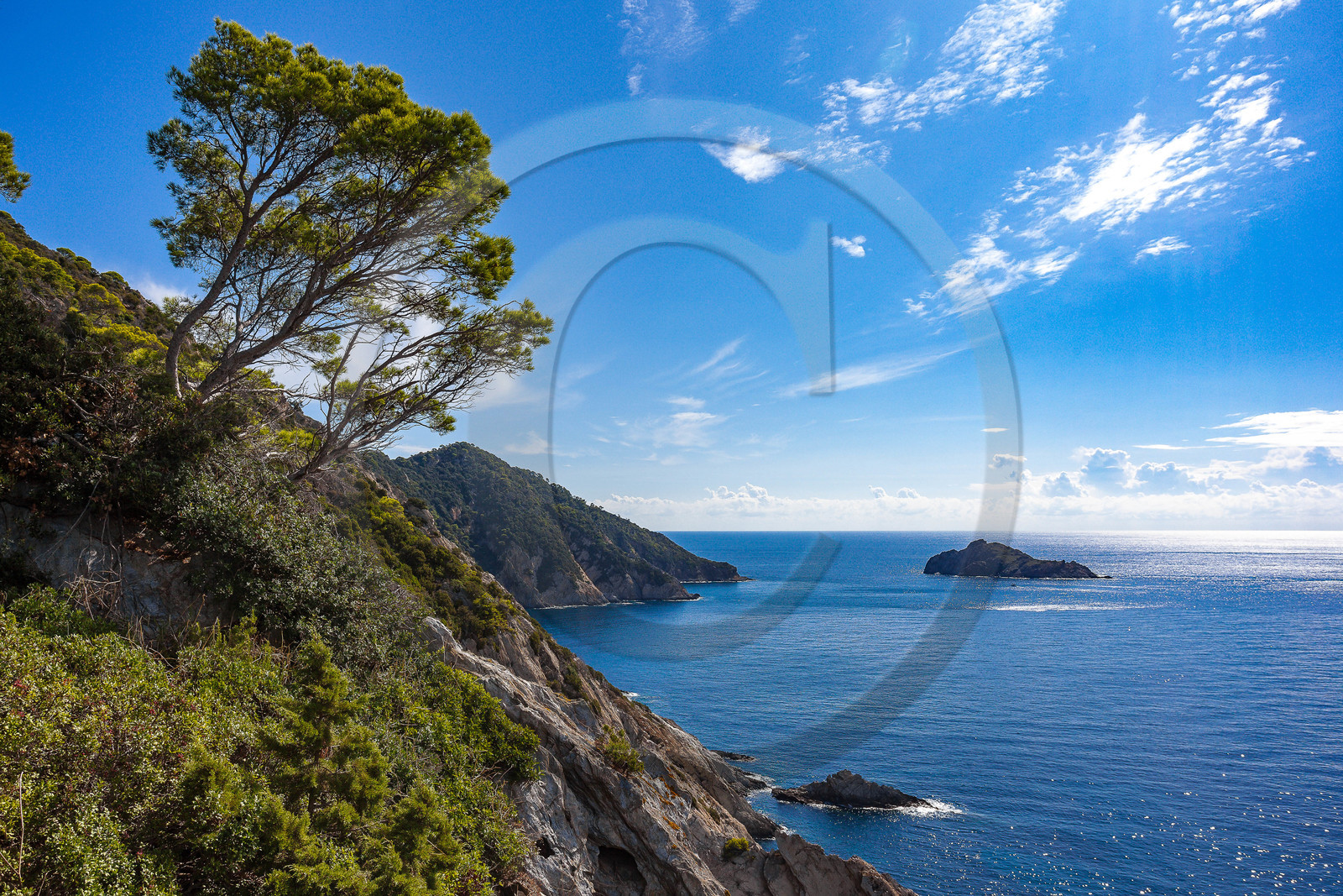 Parc national de Port-Cros, randonnée vers le Mont Vinaigre