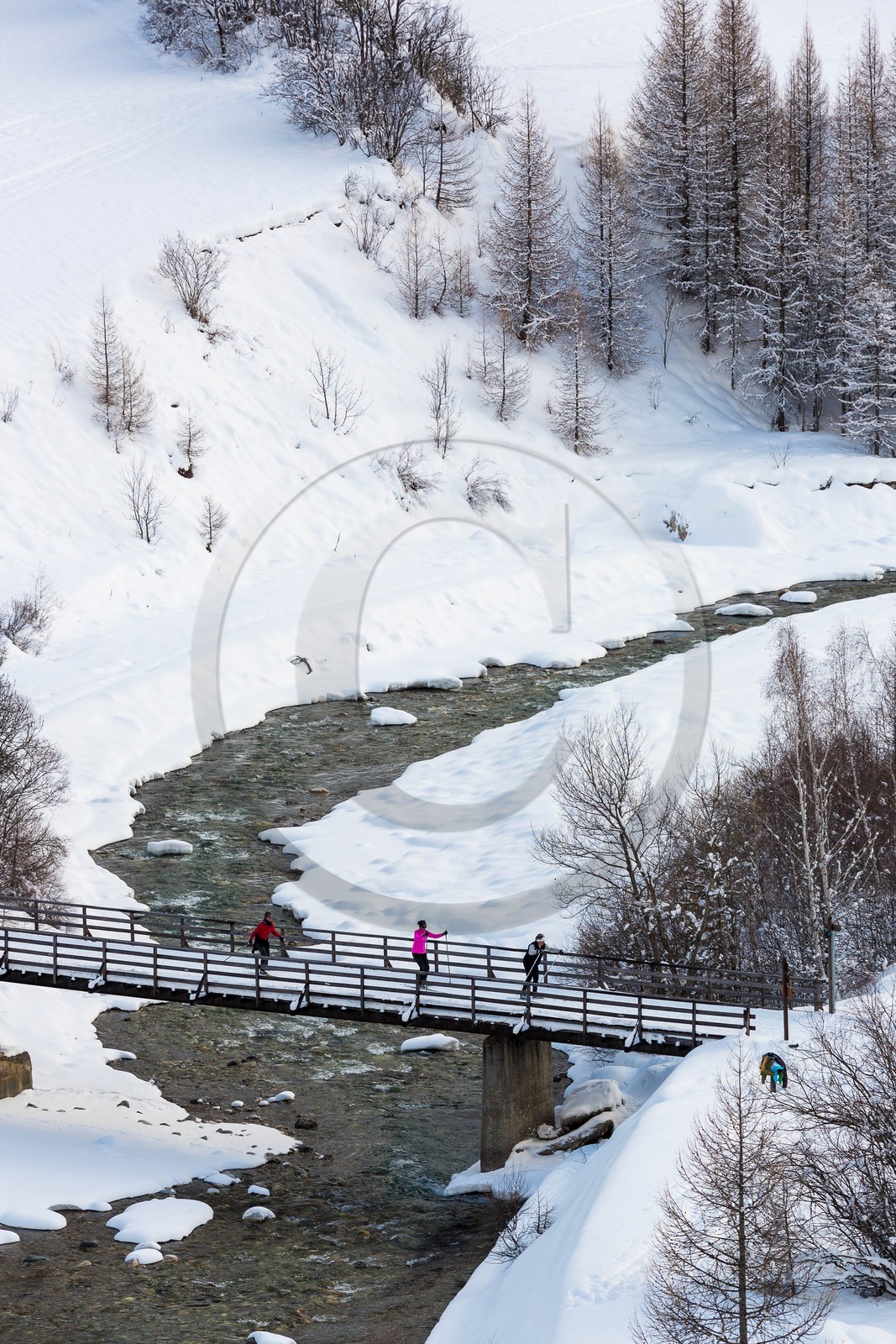 Saint-Paul-sur-Ubaye, Ski nordique, ski de fond
