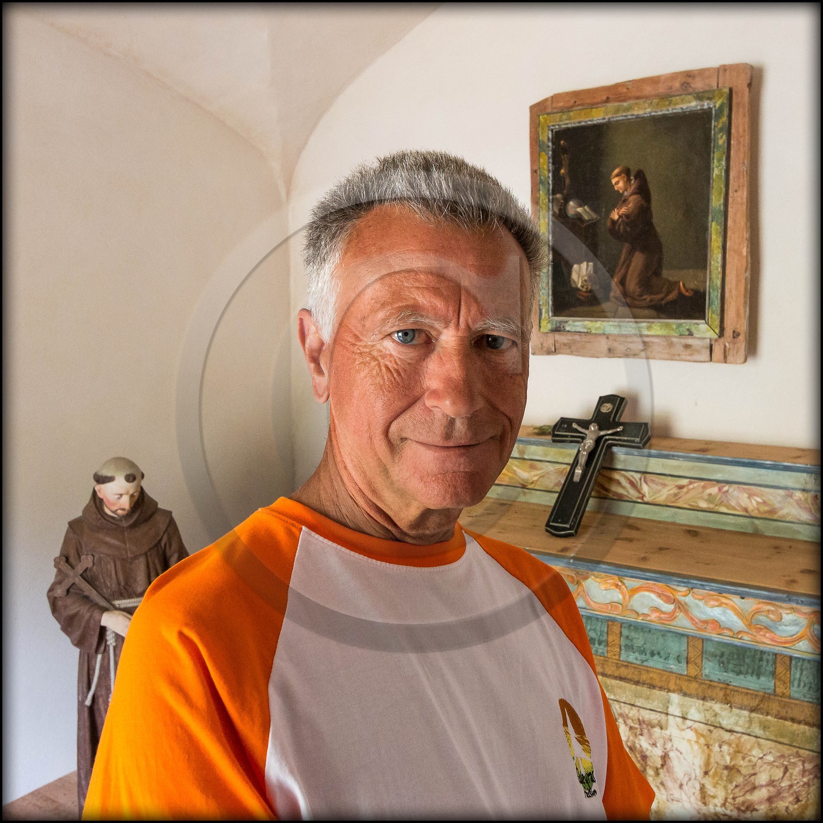 Abriès, Le Roux,Valpréveyre, chapelle Saint-Bernardin de Sienne, Michel Morin