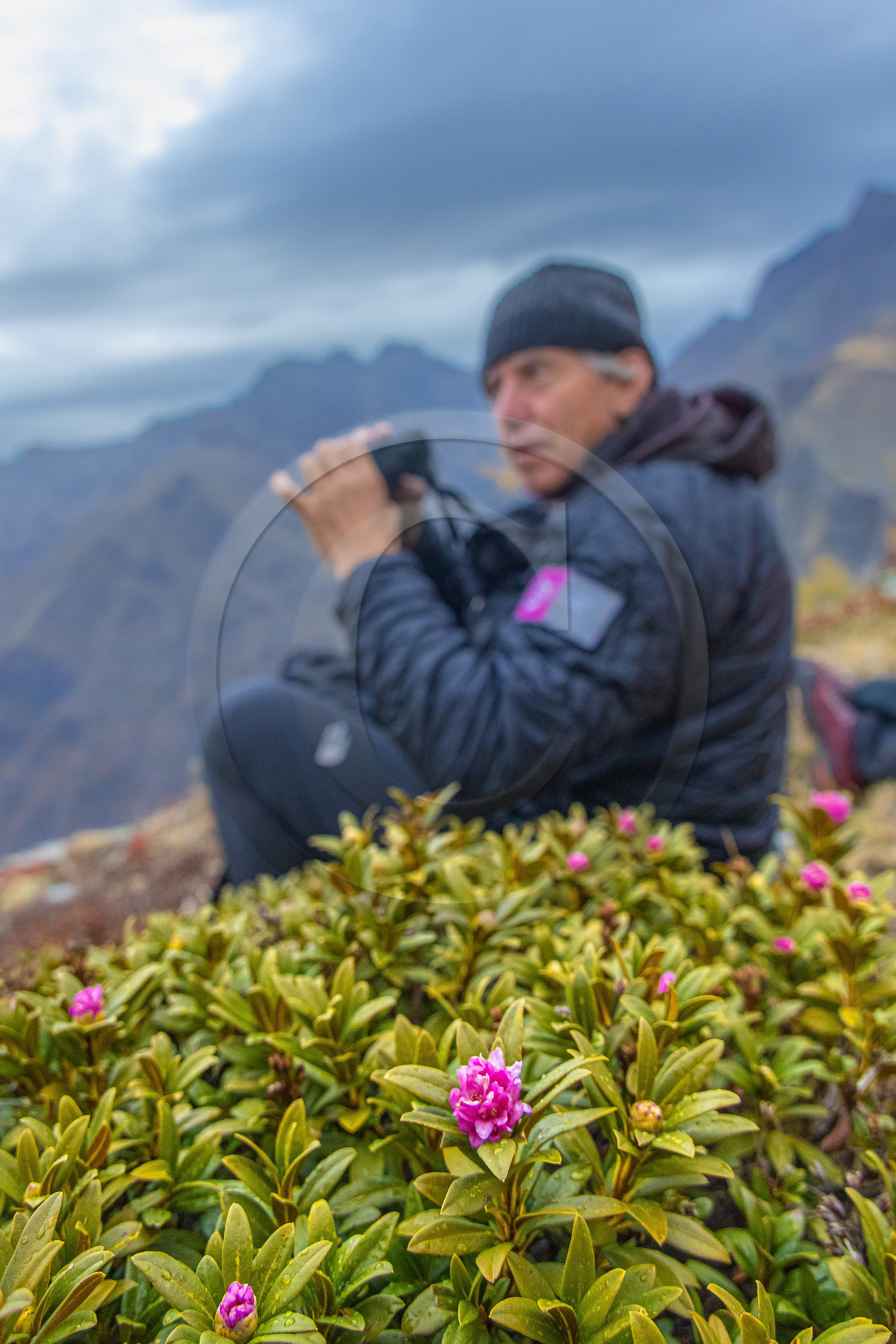 Marc Corail, garde-moniteur du Parc national des Ecrins