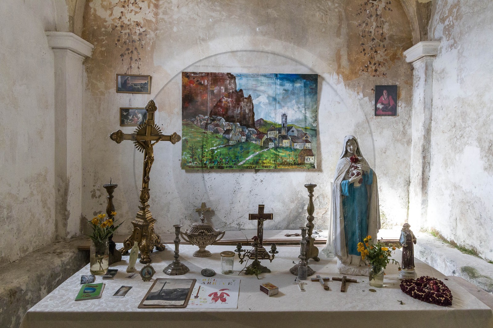 Vallée de la Tinée, Roubion, chapelle