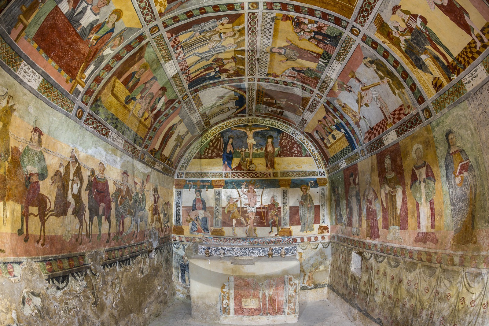 Vallée de la Tinée, Roubion, Chapelle Saint-Sébastien