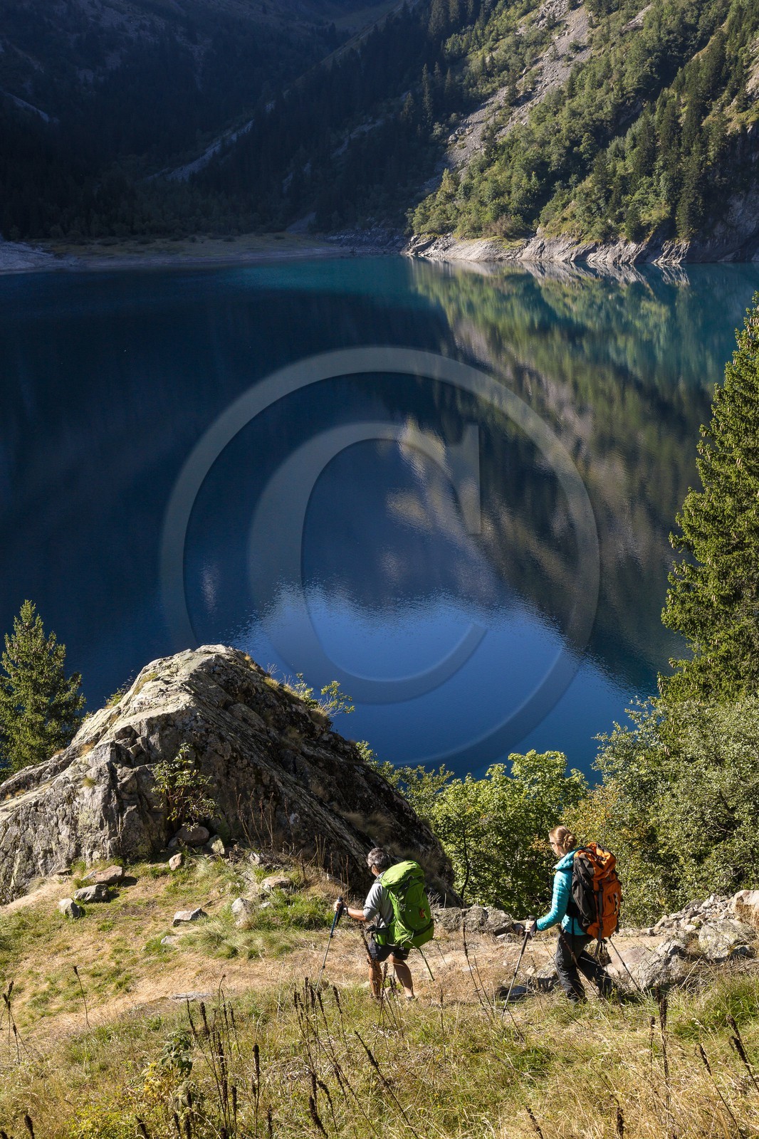 Randonnée pédestre sur le GR54