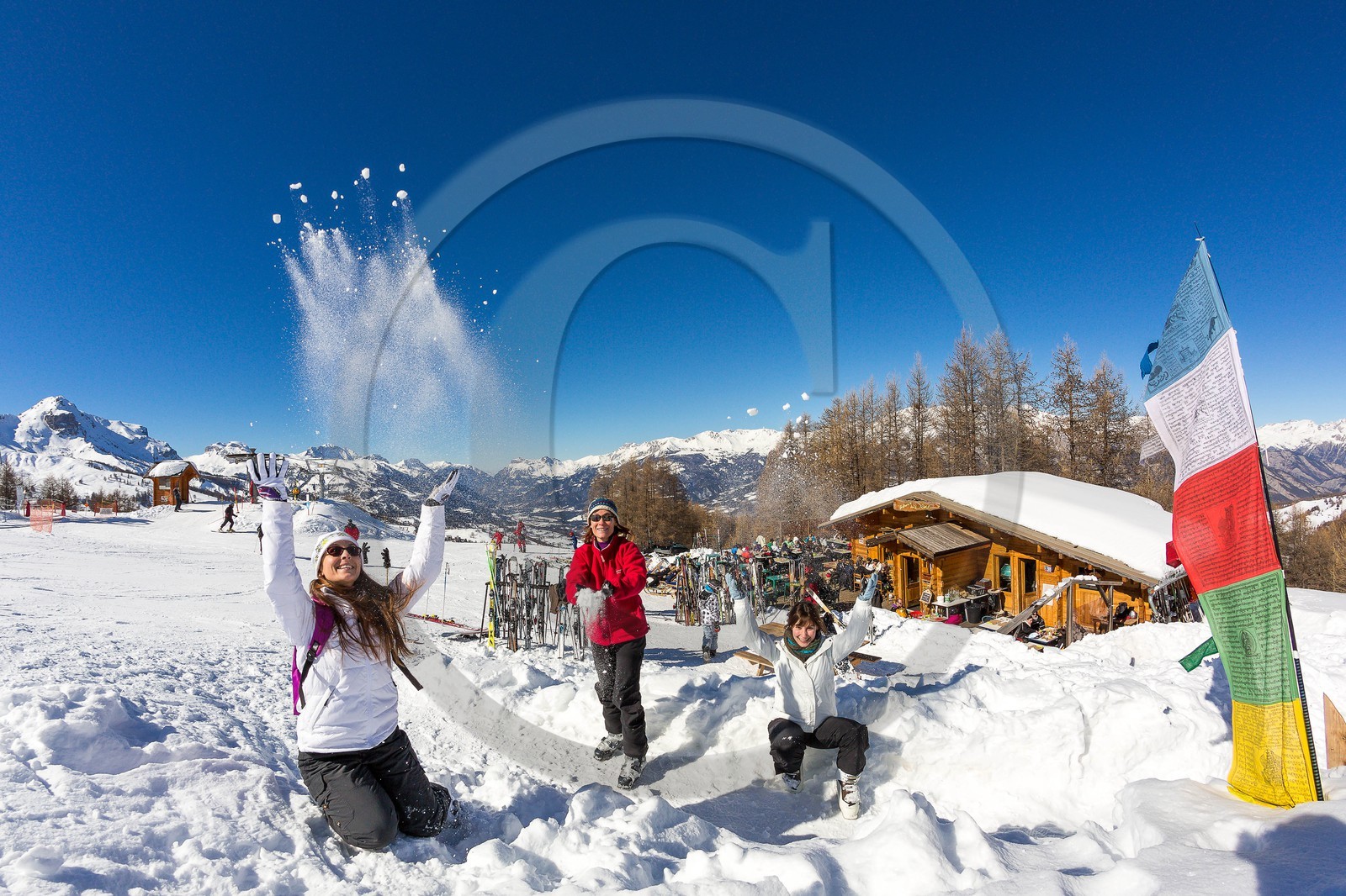 Station de ski Sauze Super-Sauze, Restaurant du Dôme, restaurant d'altitude