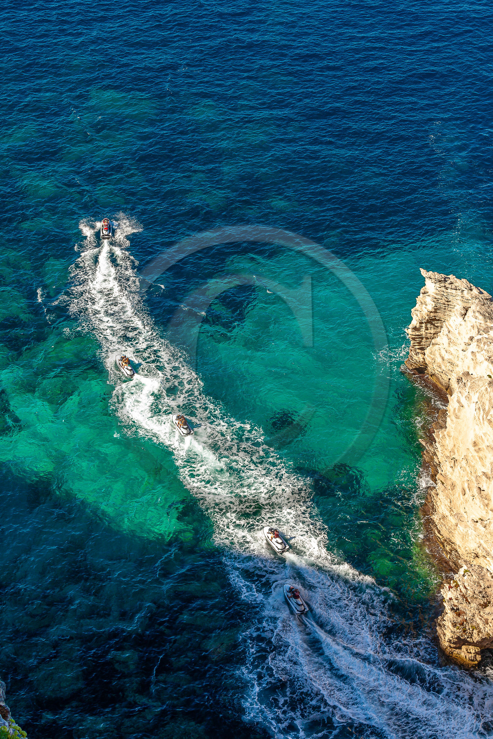 Bonifacio,  jet ski, scooter des mers