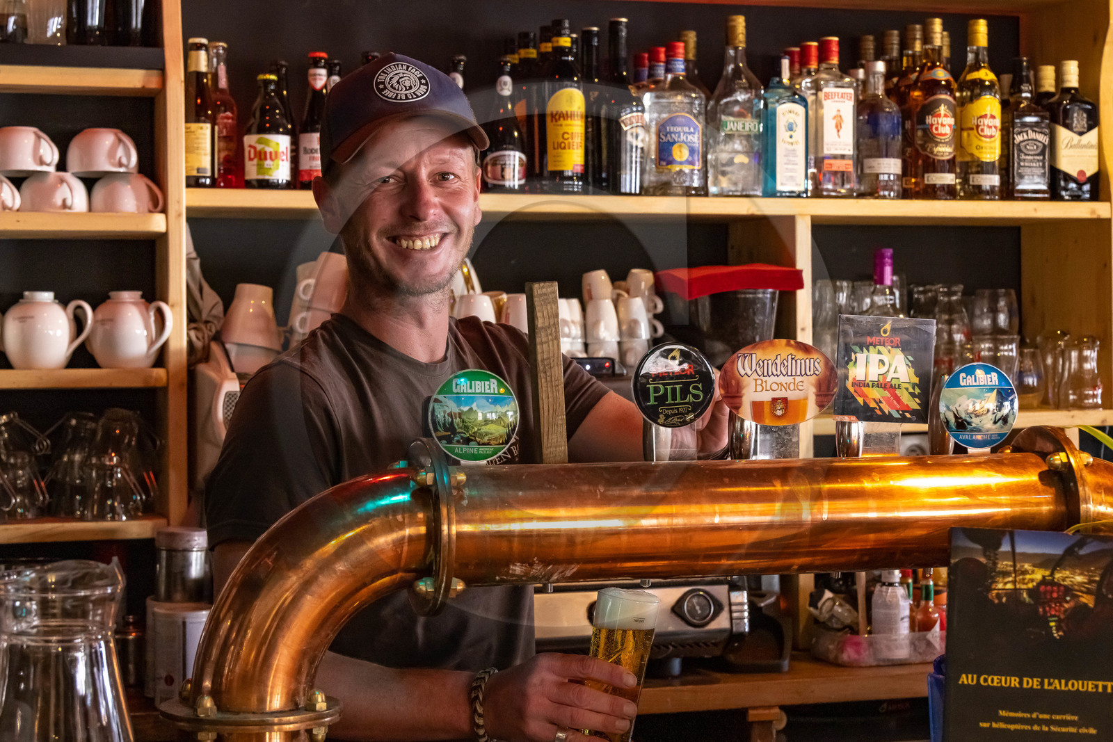 L’Alpen Bar, Julien Vrignaud à Le Monêtier-les-Bains
