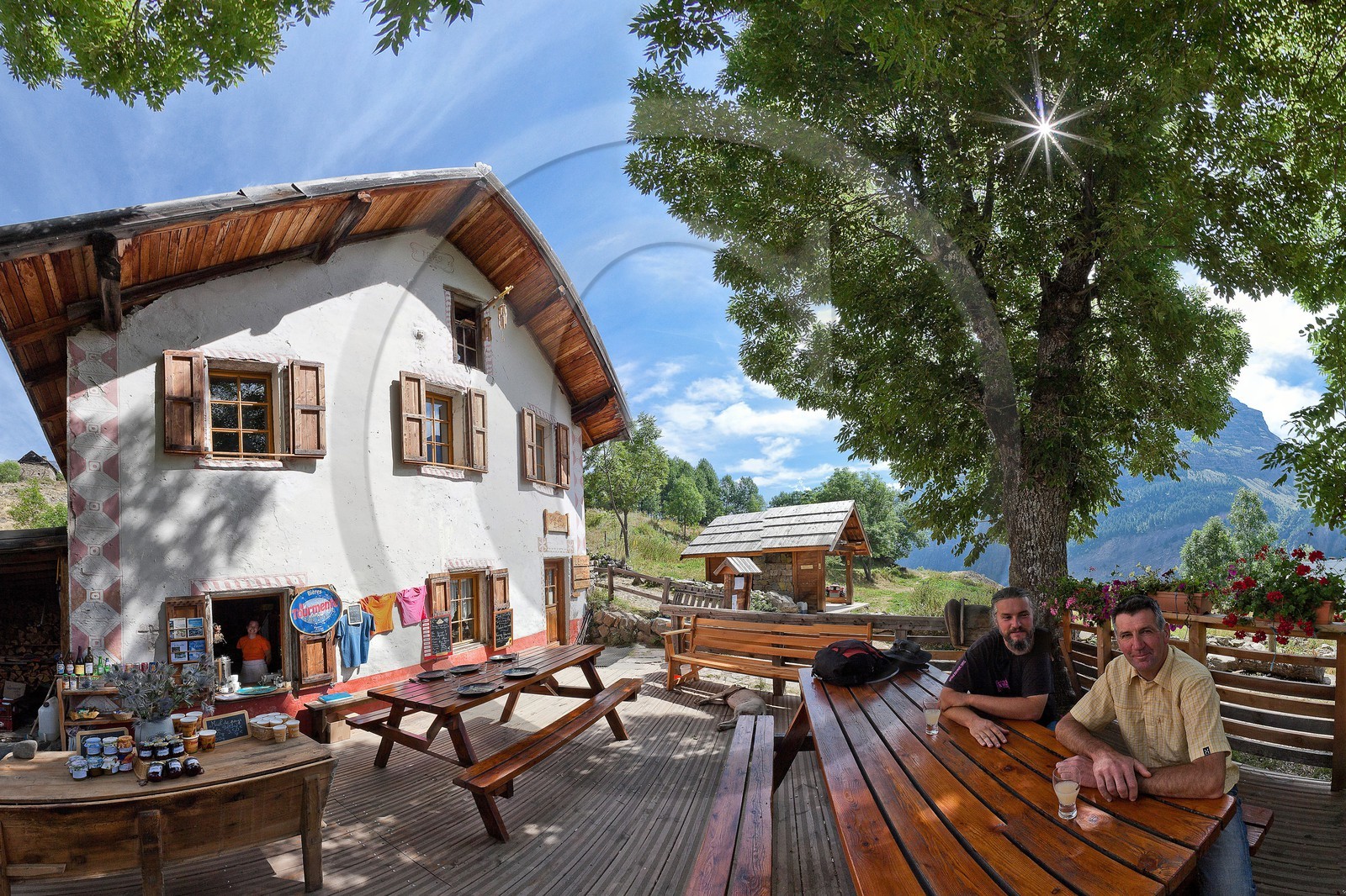 Parc national des Ecrins, village de Dormillouse