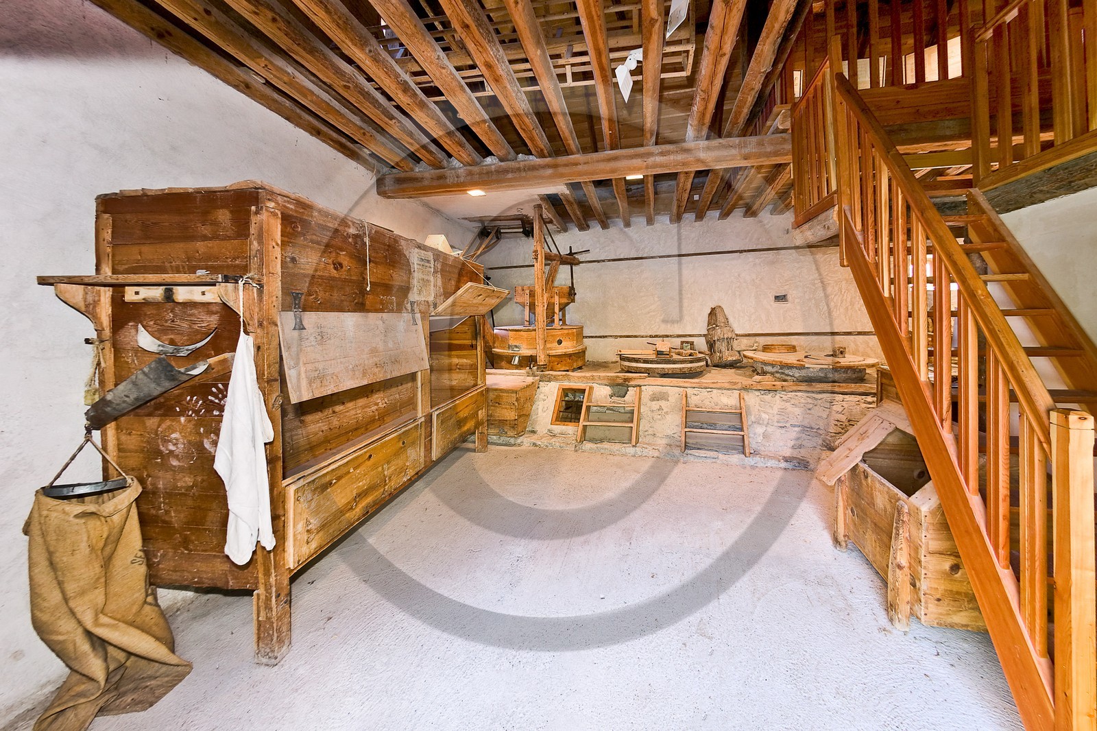 Arvieux, hameau des Moulins, ancien moulin à eau