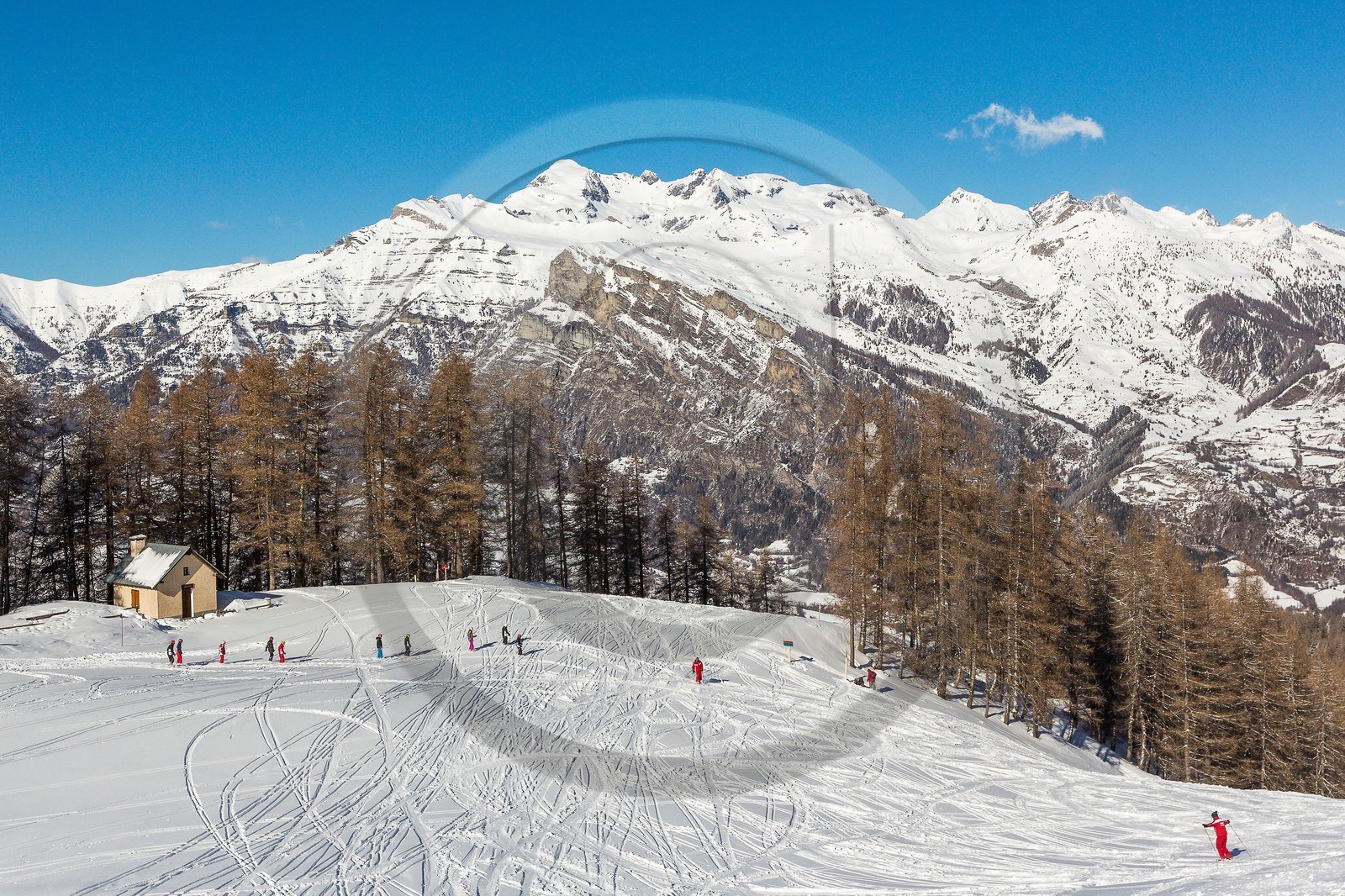 station village de Saint-Léger-les Mélèzes