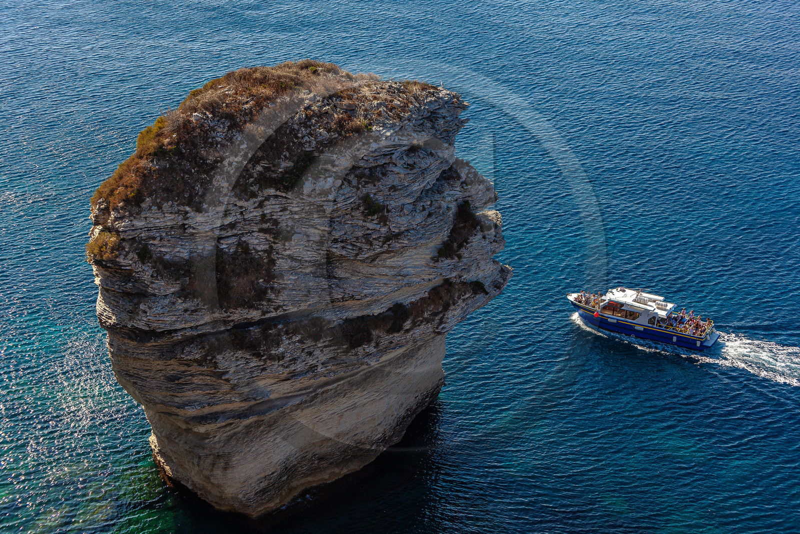 Bonifacio, bateau de promenade en mer