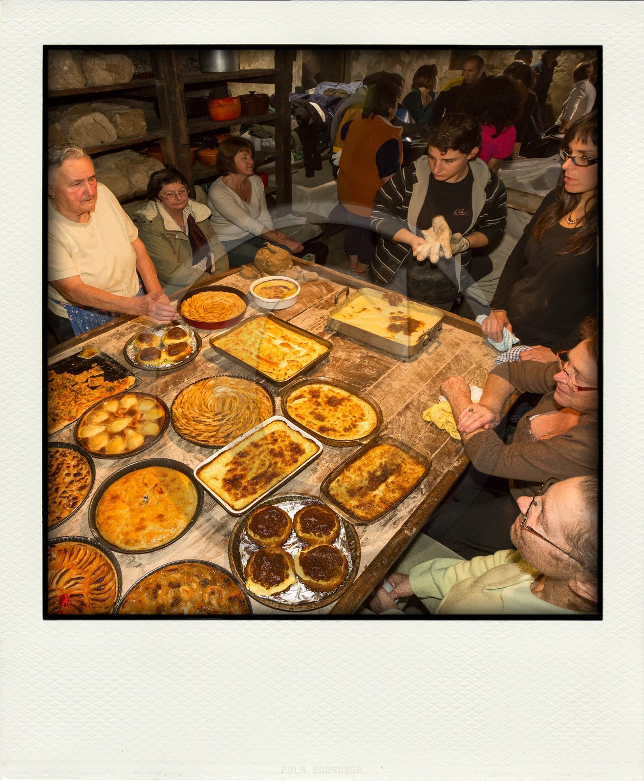 Village de Villar-d'Arène, fête du pain bouilli ou pain noir