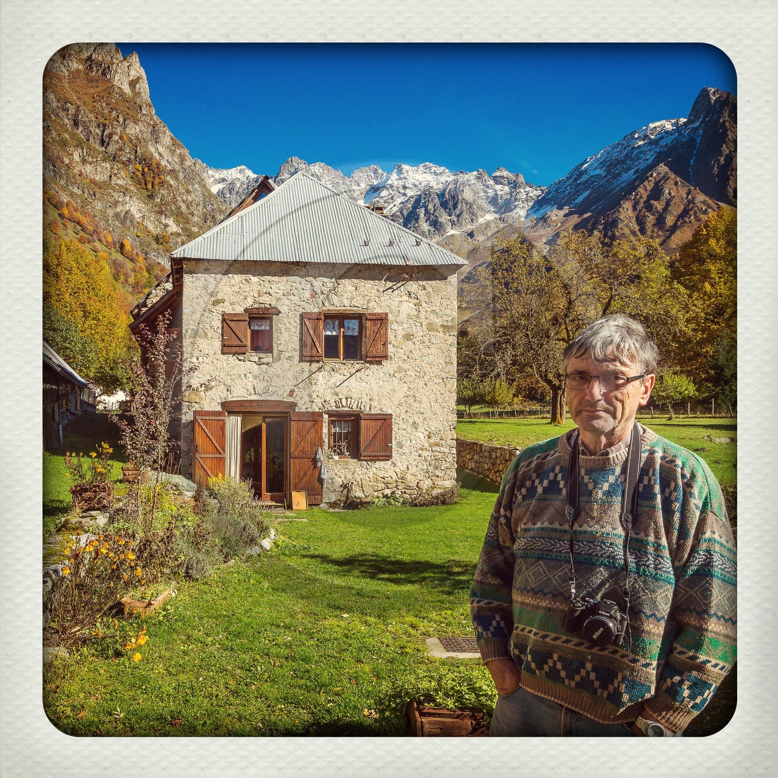 Vallée du Béranger, village de Valjouffrey, hameau de Valsenestre
