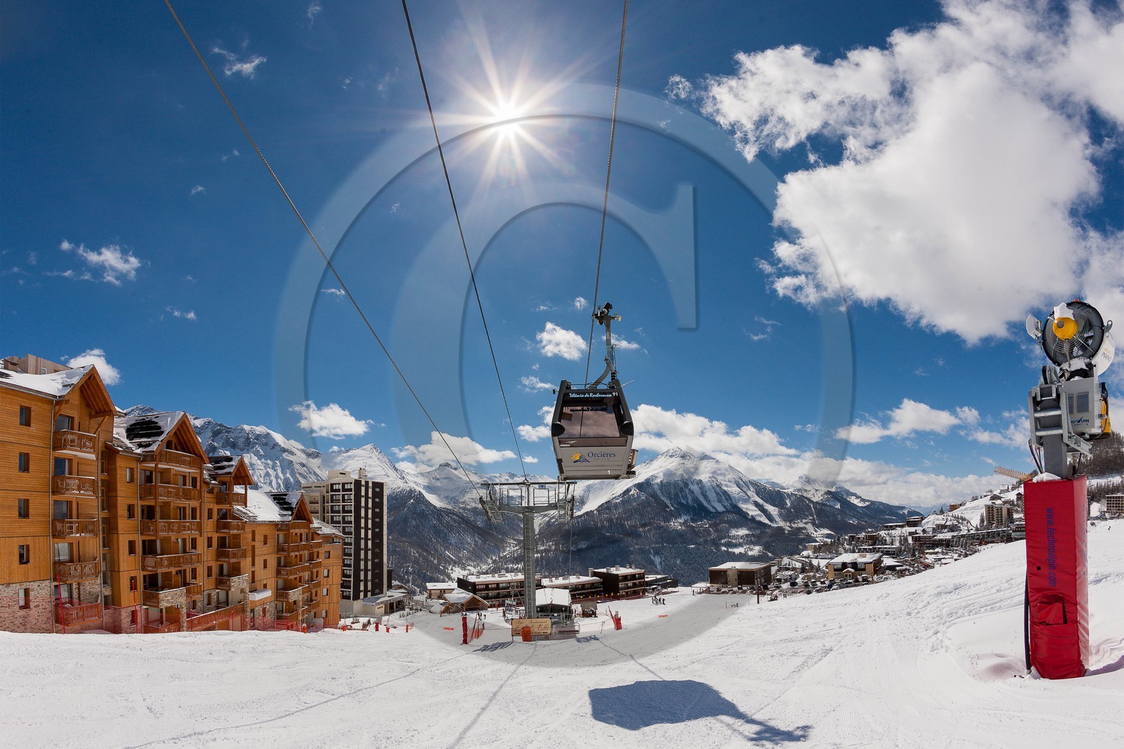 Station de ski d'Orcières 1850