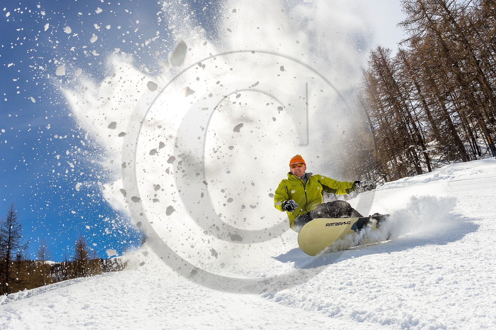 Crévoux, surf des neige, snowboard