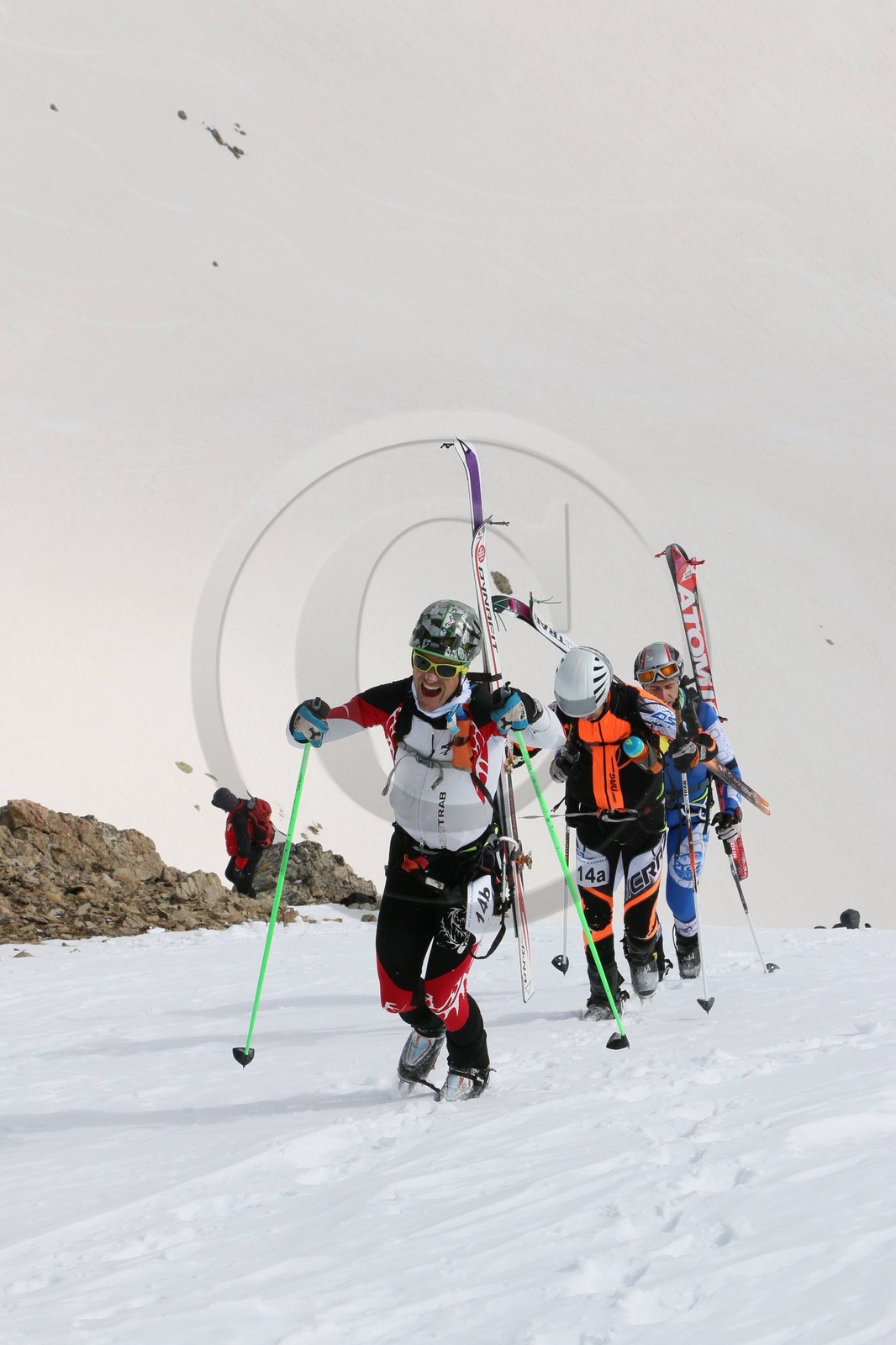 Ski Ecrins 2014, 1ère traversée des Écrins, course de ski alpinisme