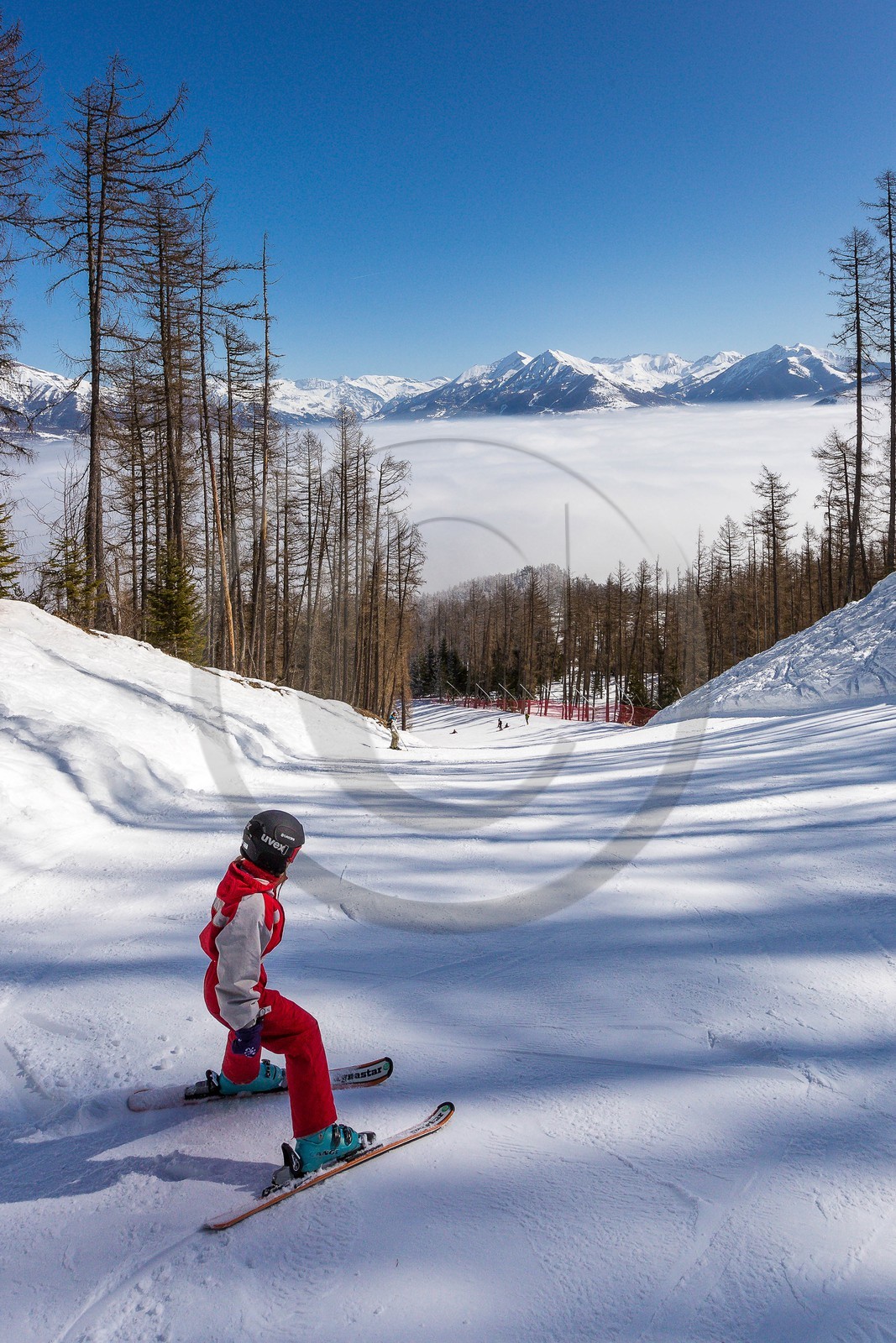 vallée du Champsaur, station de ski de Laye-en-Champsaur
