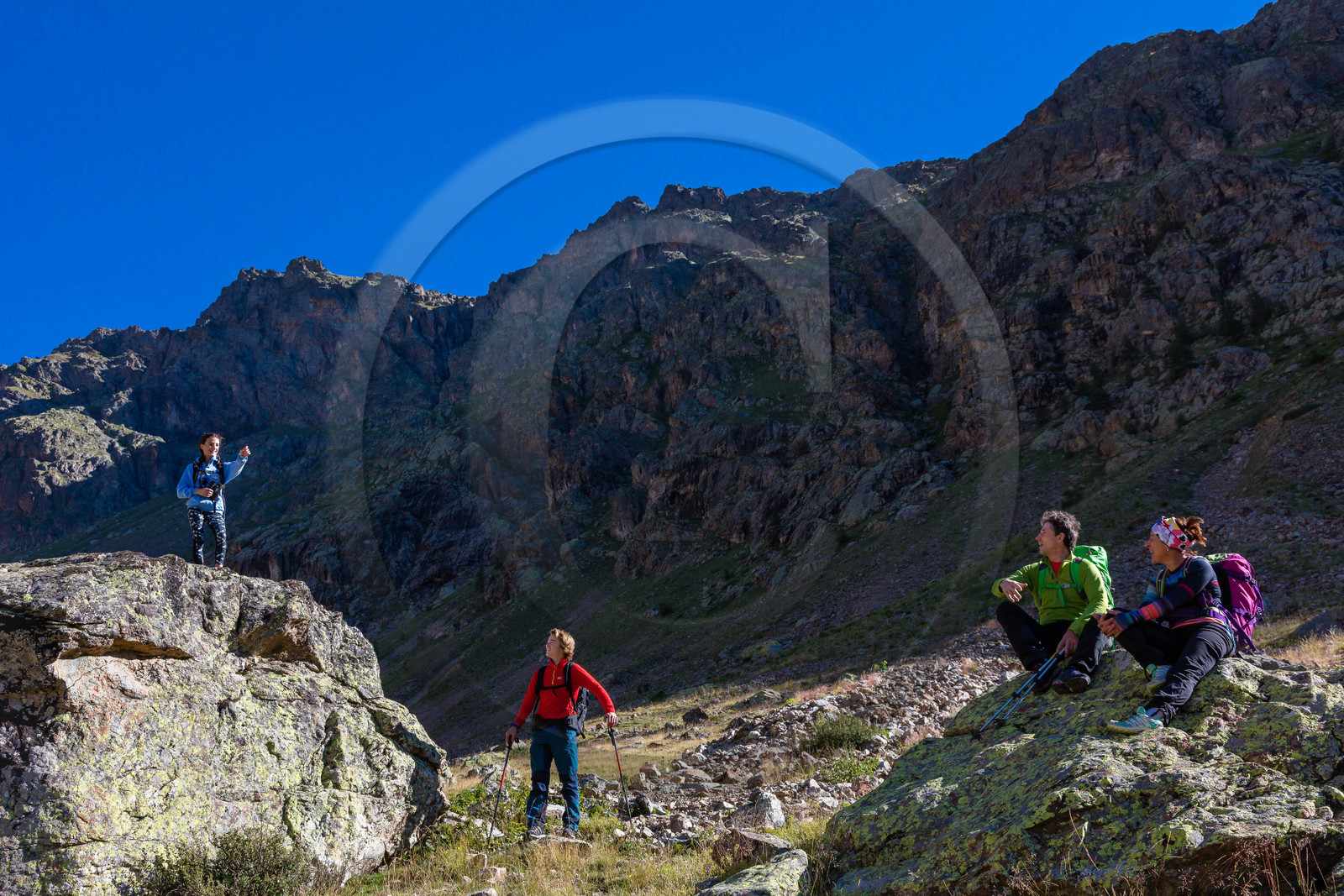 Grand tour des Ecrins, Lac de L'Eychauda