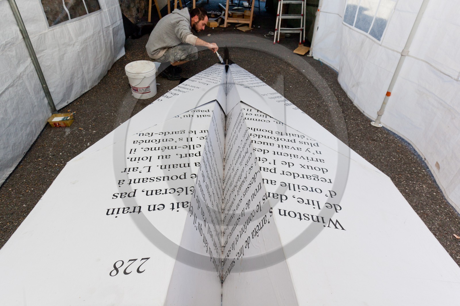 Sentiers Art et Nature Queyras et Val Varaita, Luciano di Rosa