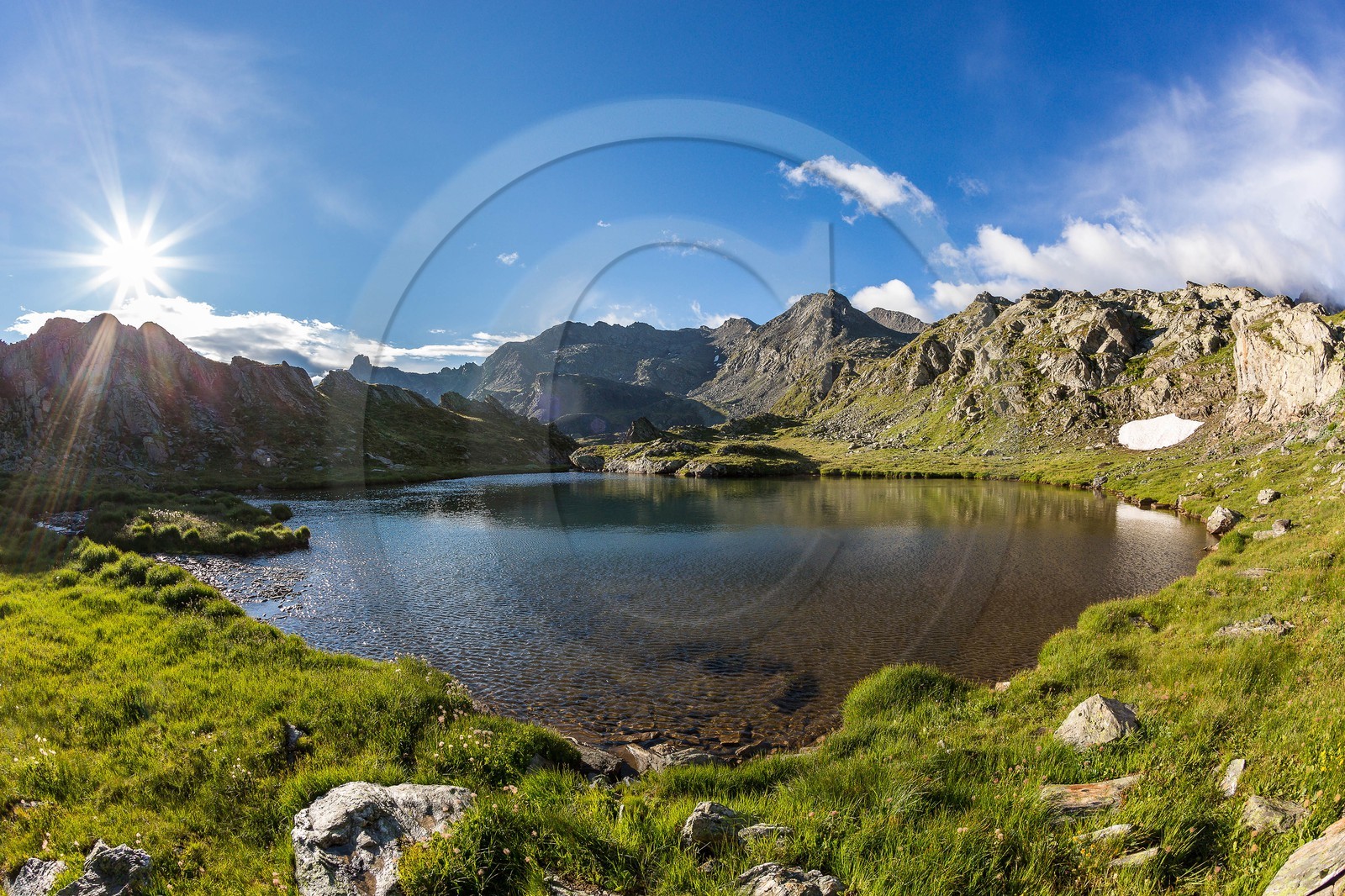 col du Longet,  Lac Bes supérieur