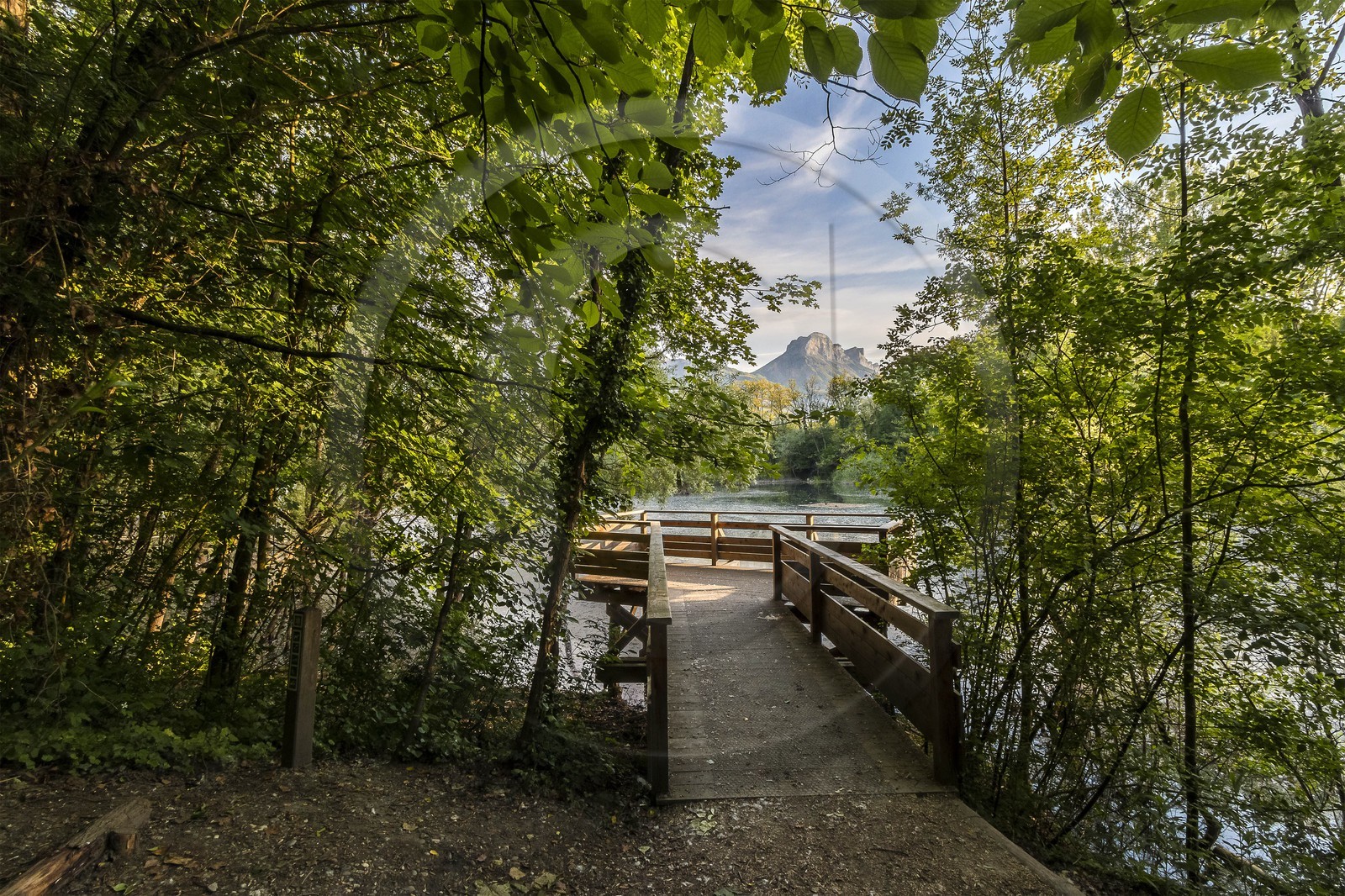 ENS de l'Isère, bois de la Bâtie