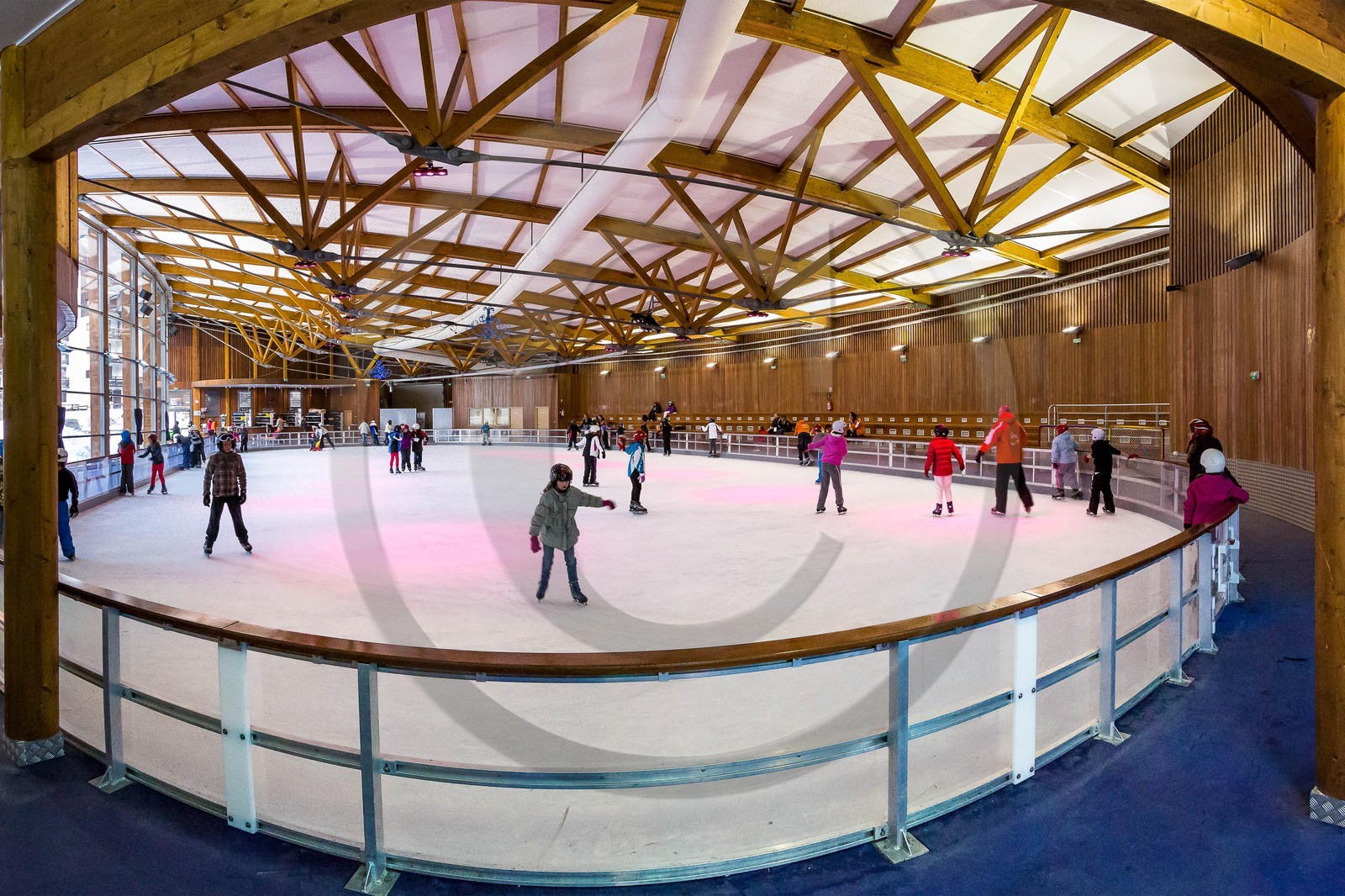 Les Orres, la patinoire