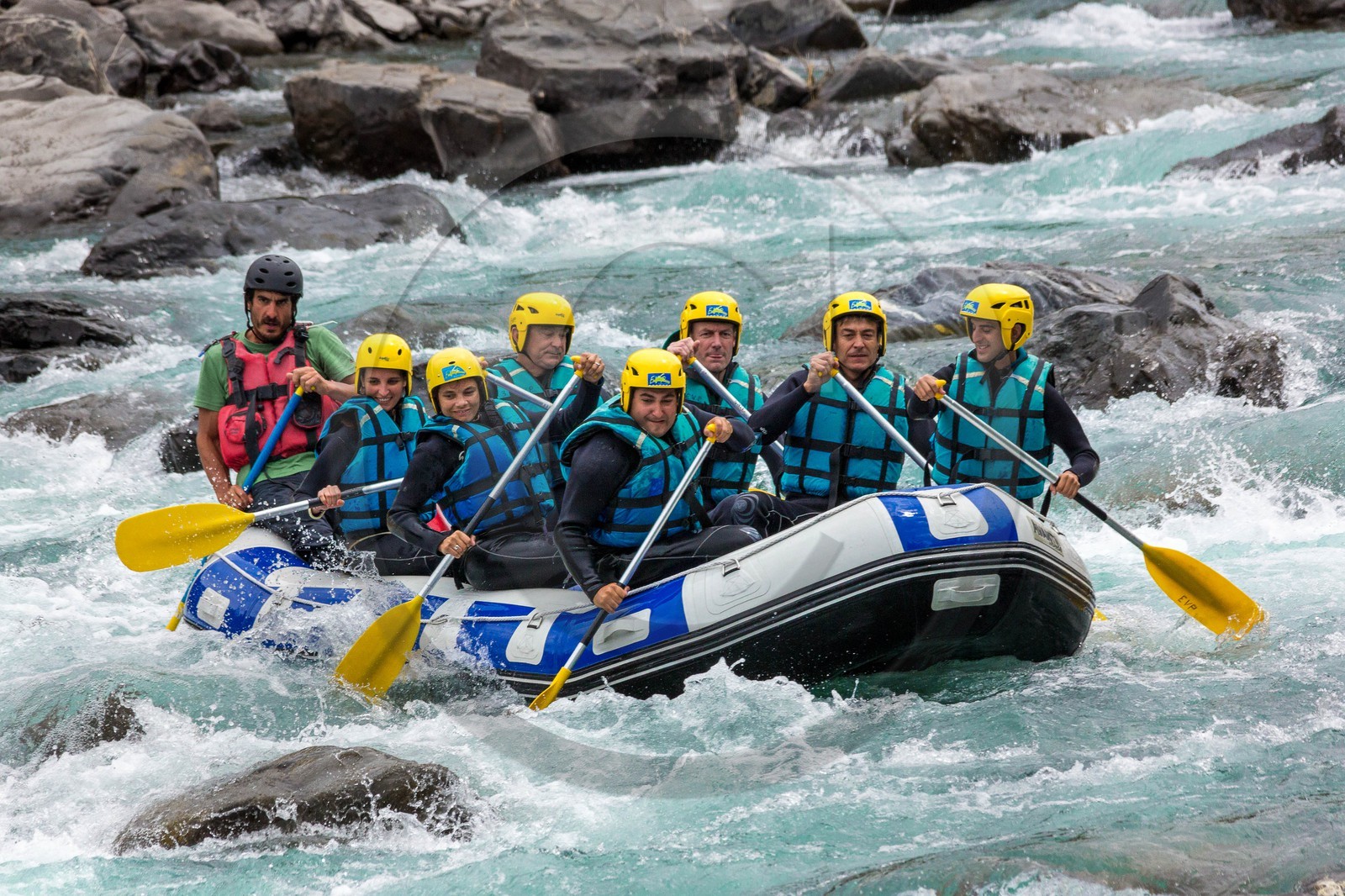 Rafting sur l'Ubaye