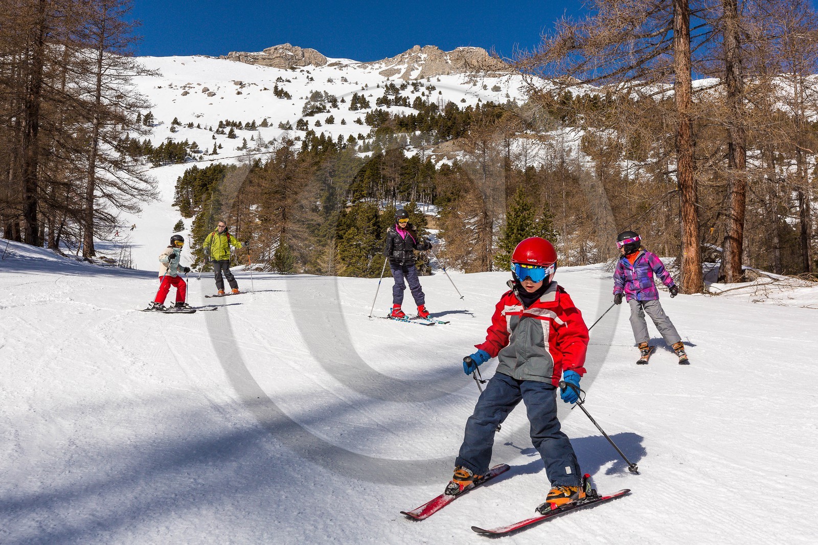 vallée du Champsaur, station de ski de Laye-en-Champsaur