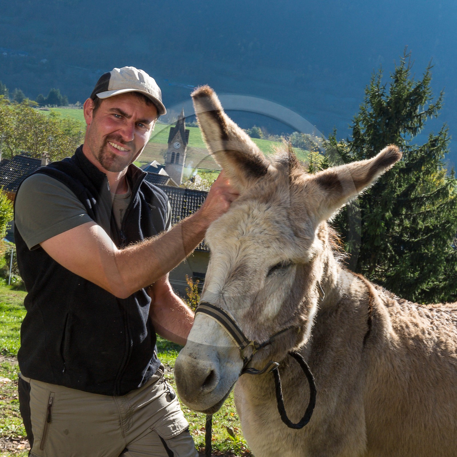 Valbonnais, quartier Les Nicolleaux, Lou pa de l'Aze, gîte et randonnée avec un âne, Yohann Masnada