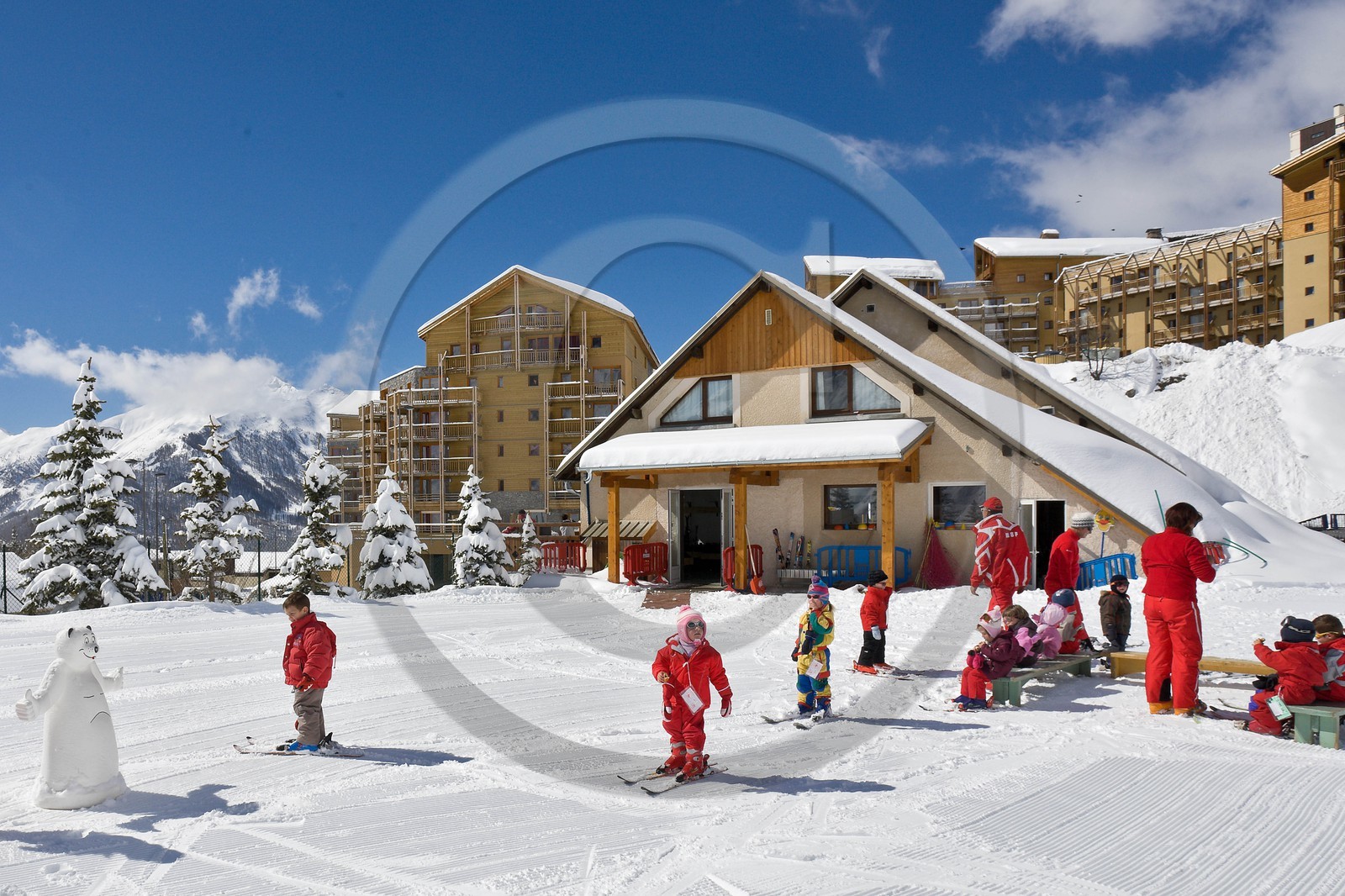 Station de ski d'Orcières 1850, Petite Ourse, Jardin des neiges