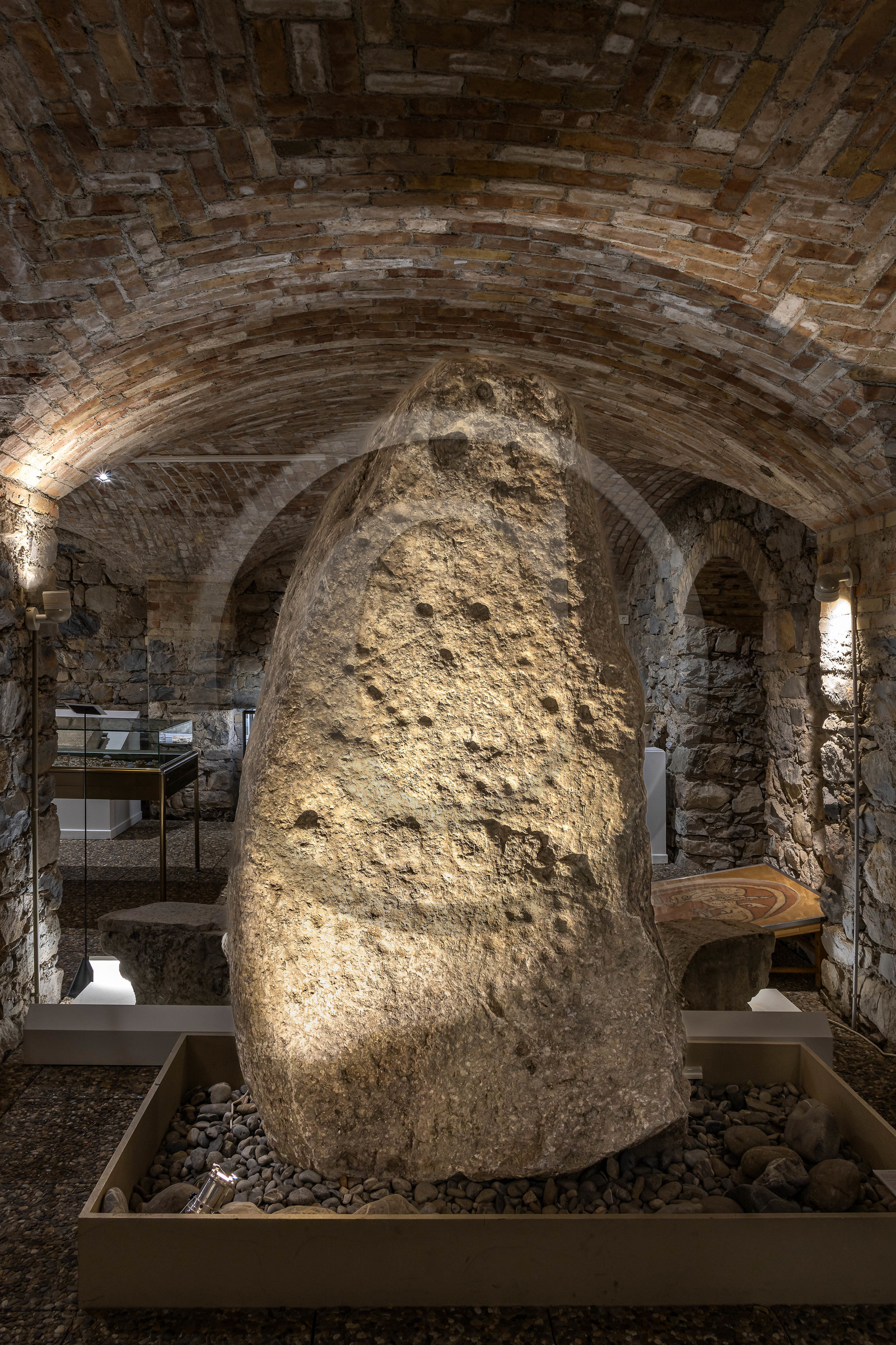 Musée Muséum départemental des Hautes-Alpes, mégalithe du Serre des Fourches