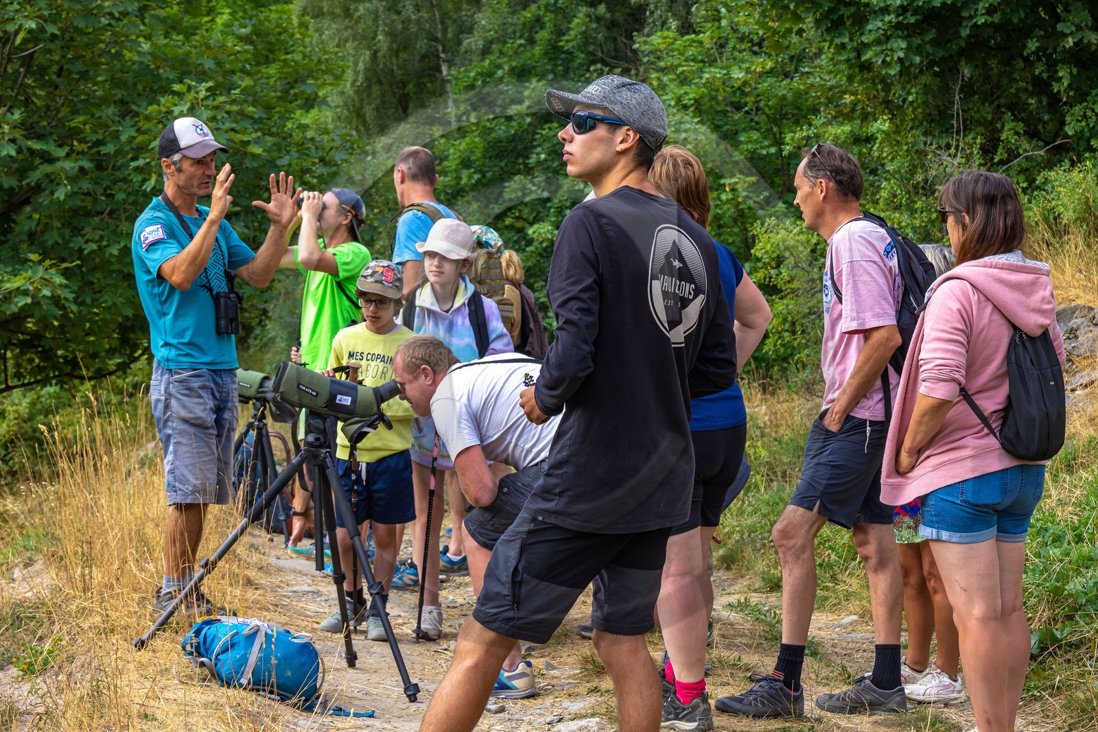 Fabrice Morin, accompagnateur en moyenne montagne