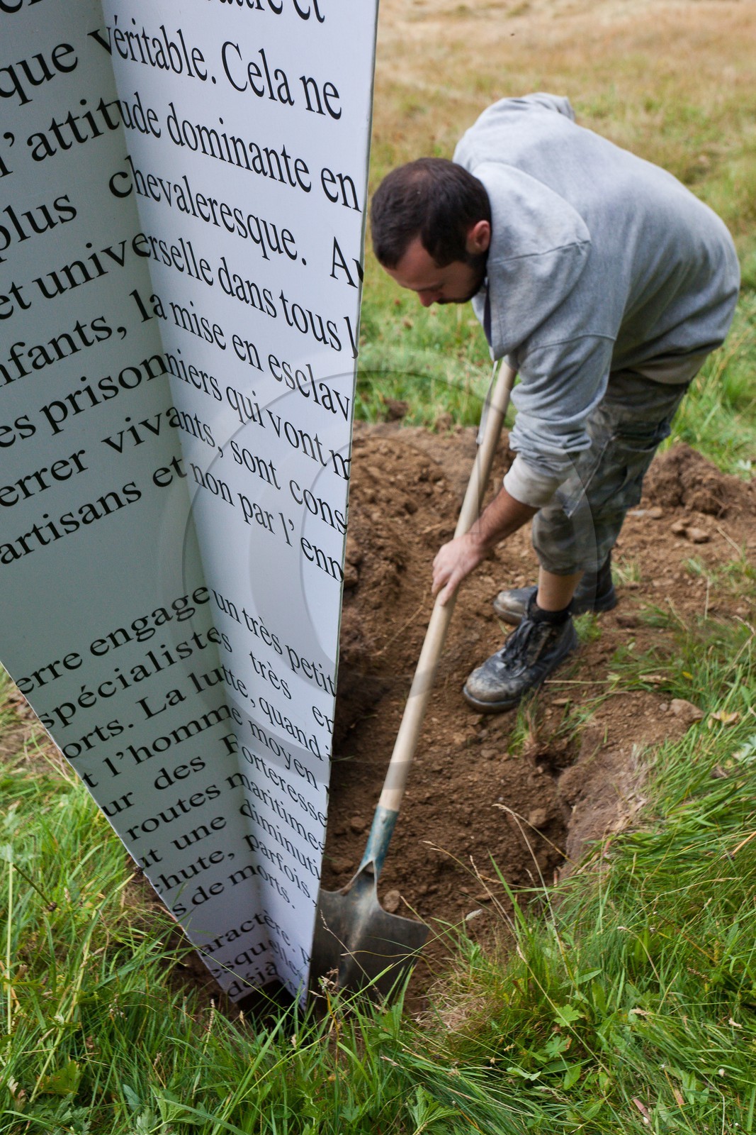 Sentiers Art et Nature Queyras et Val Varaita, Luciano di Rosa